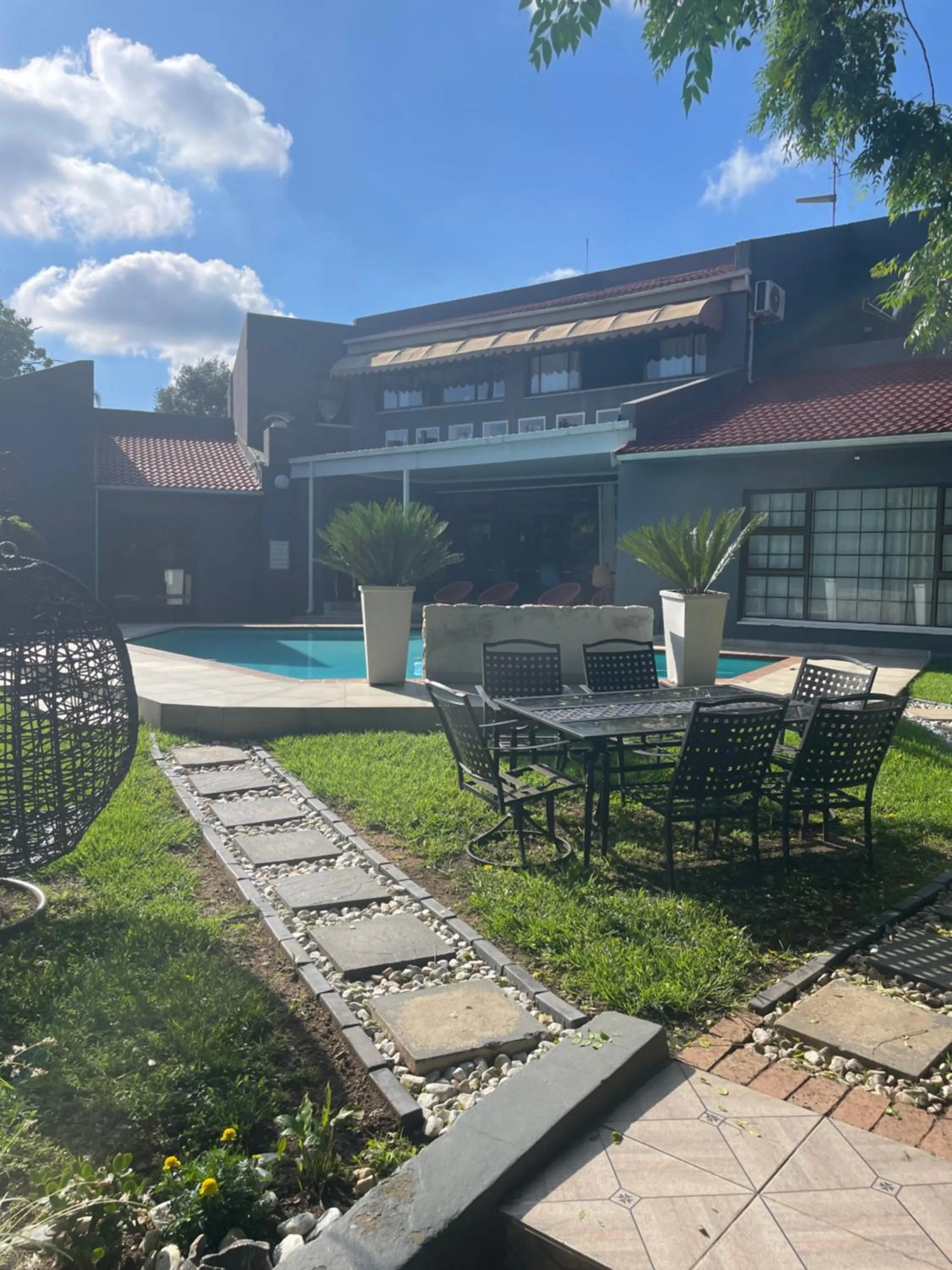 Patio in Marion Lodge