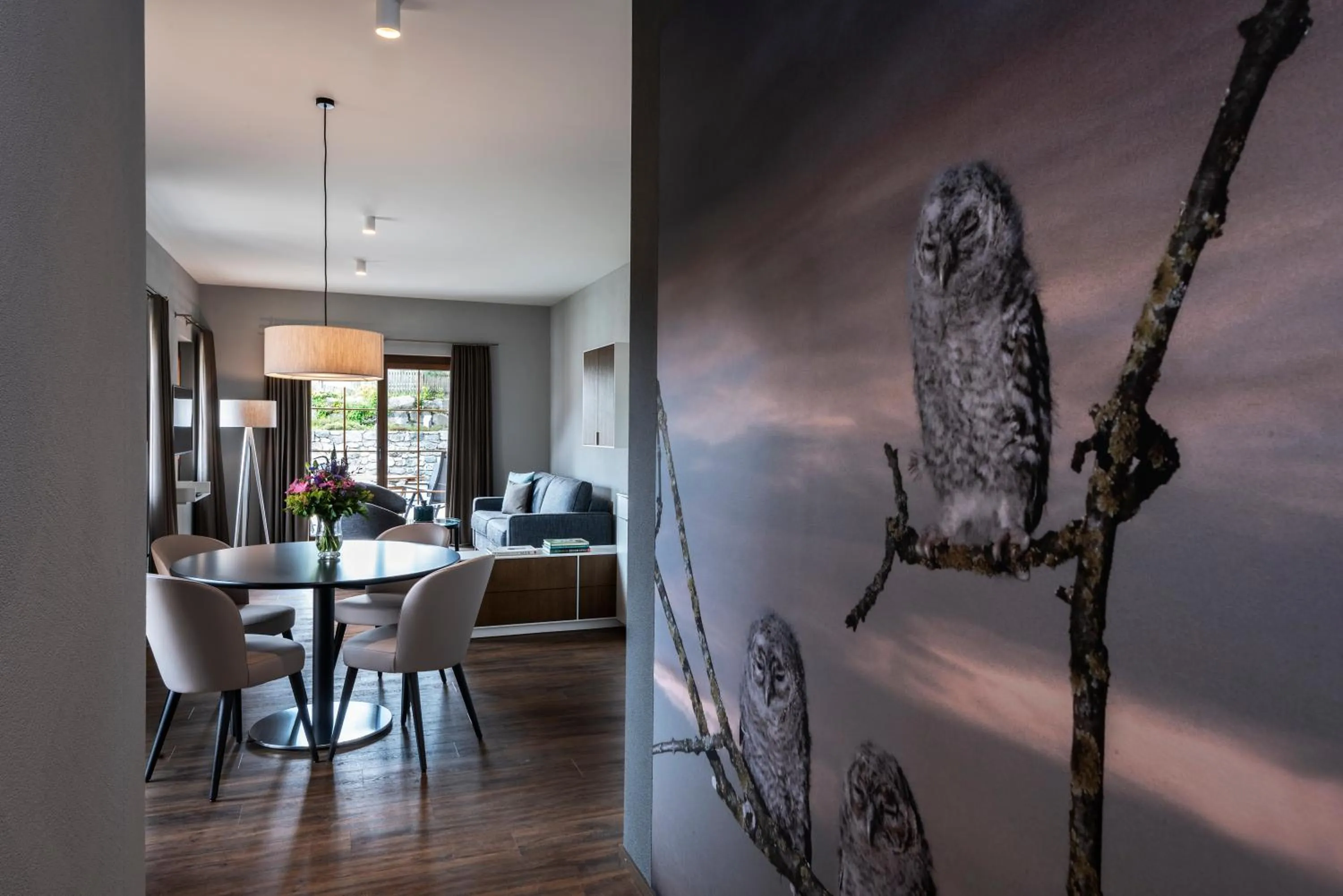 Decorative detail in Hotel Mischun