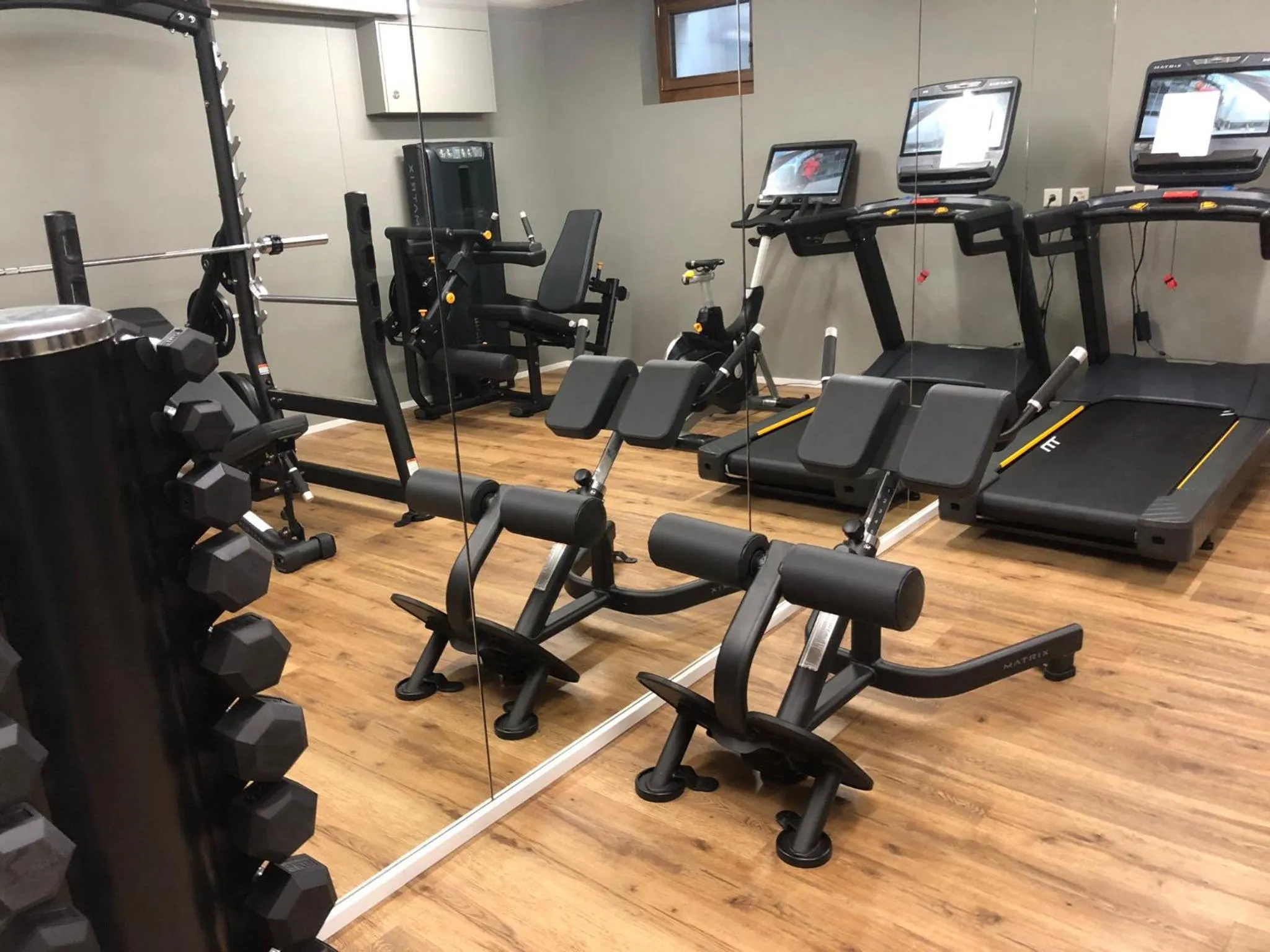 Fitness centre/facilities in Hotel Mischun