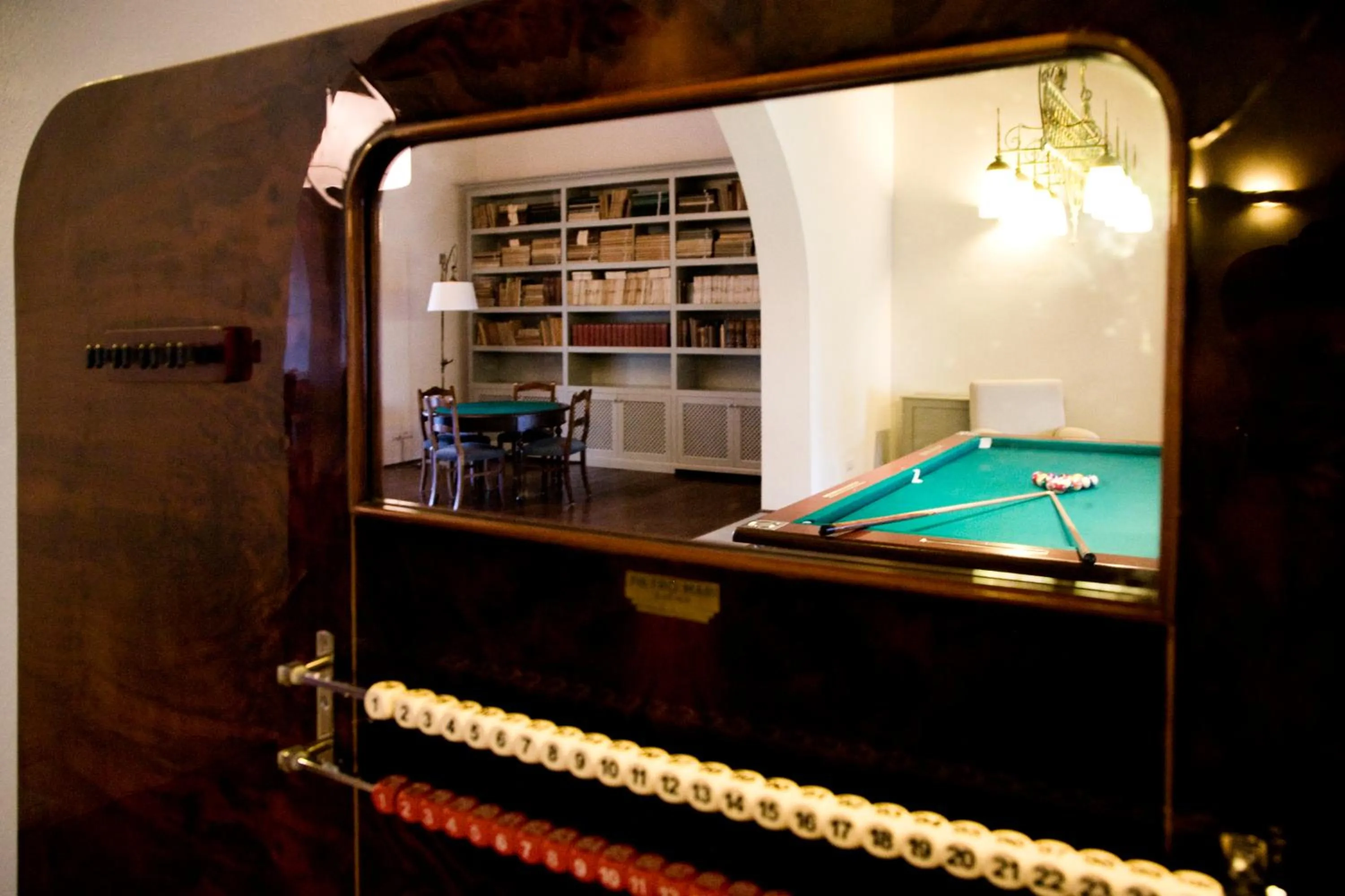 Game Room in Relais Villa Il Palagio