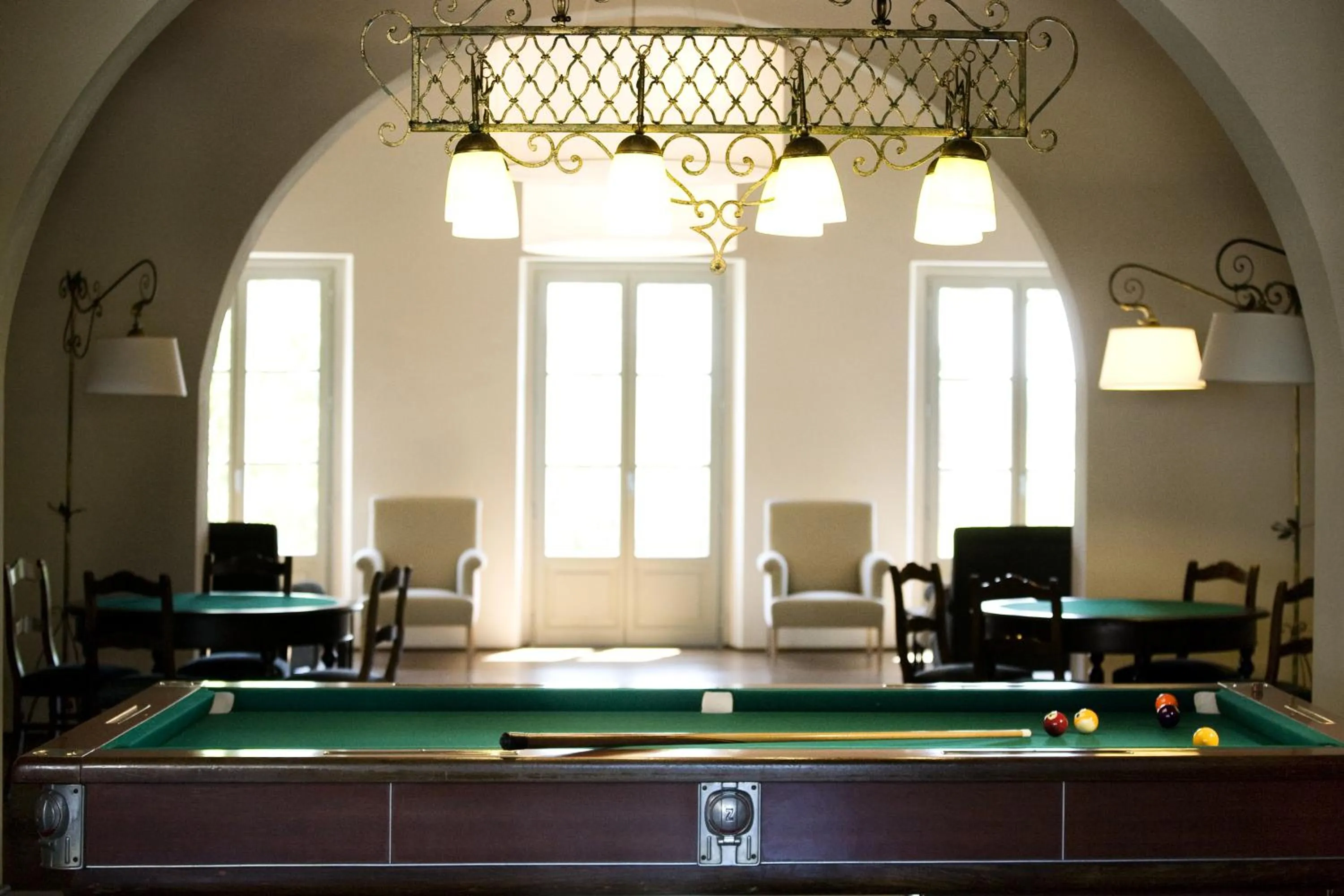 Game Room in Relais Villa Il Palagio