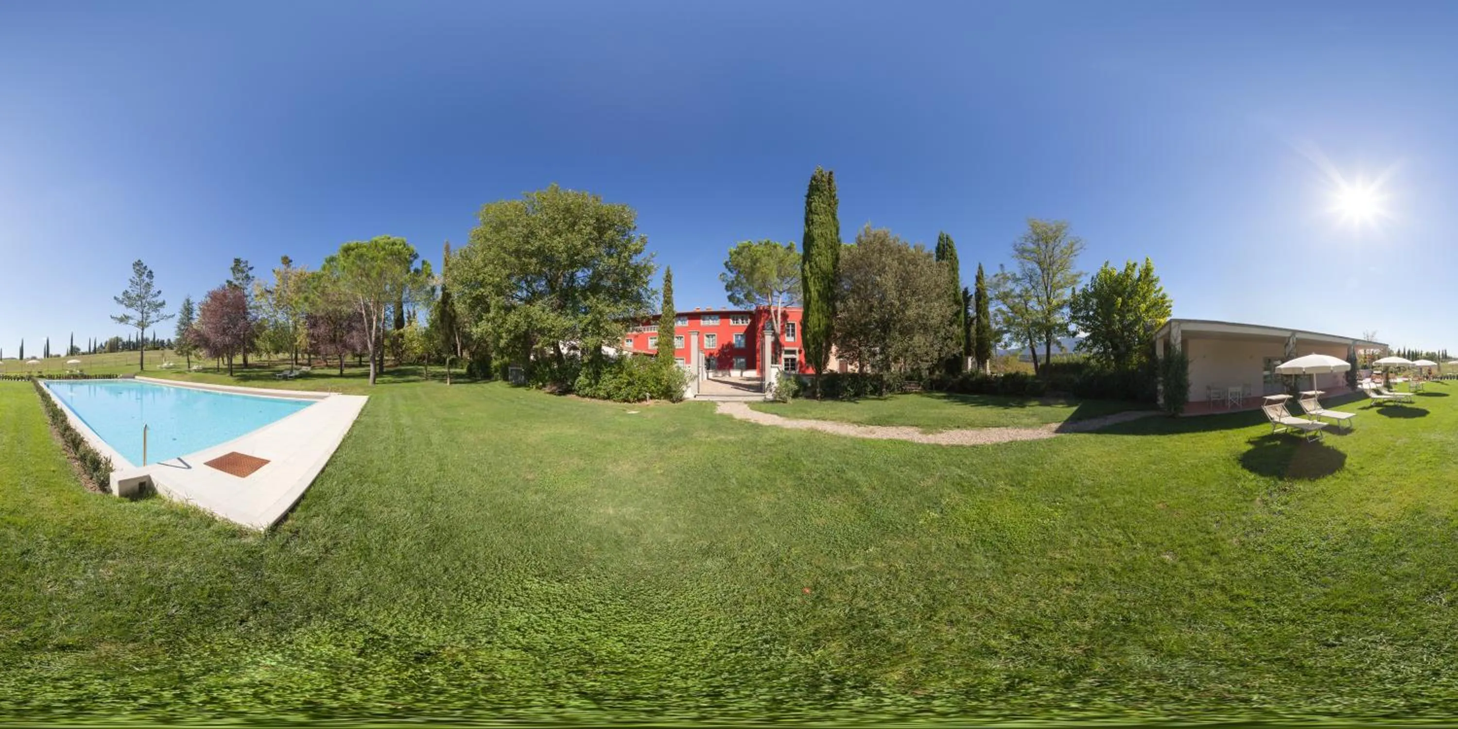 Garden in Relais Villa Il Palagio