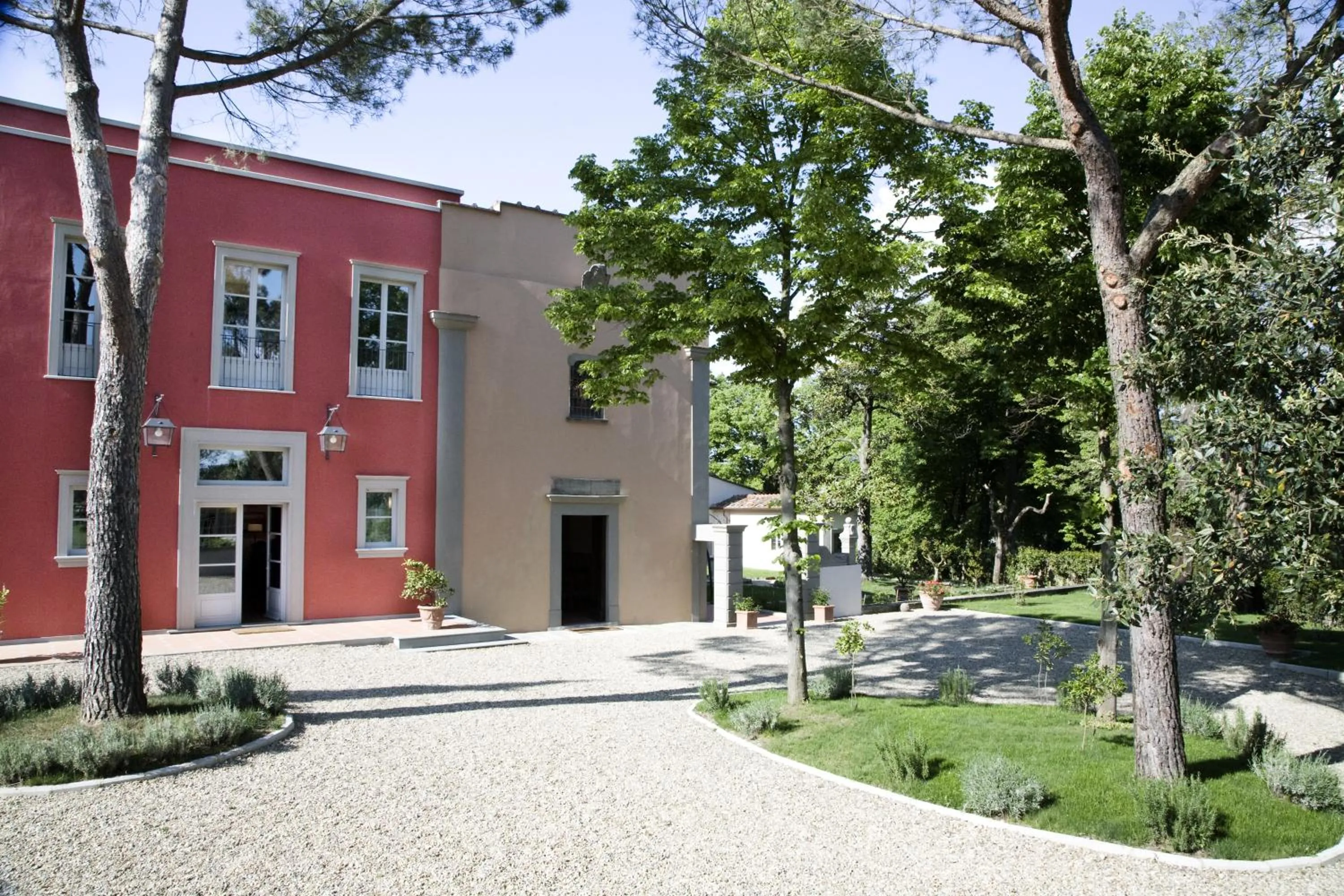 Bird's eye view in Relais Villa Il Palagio