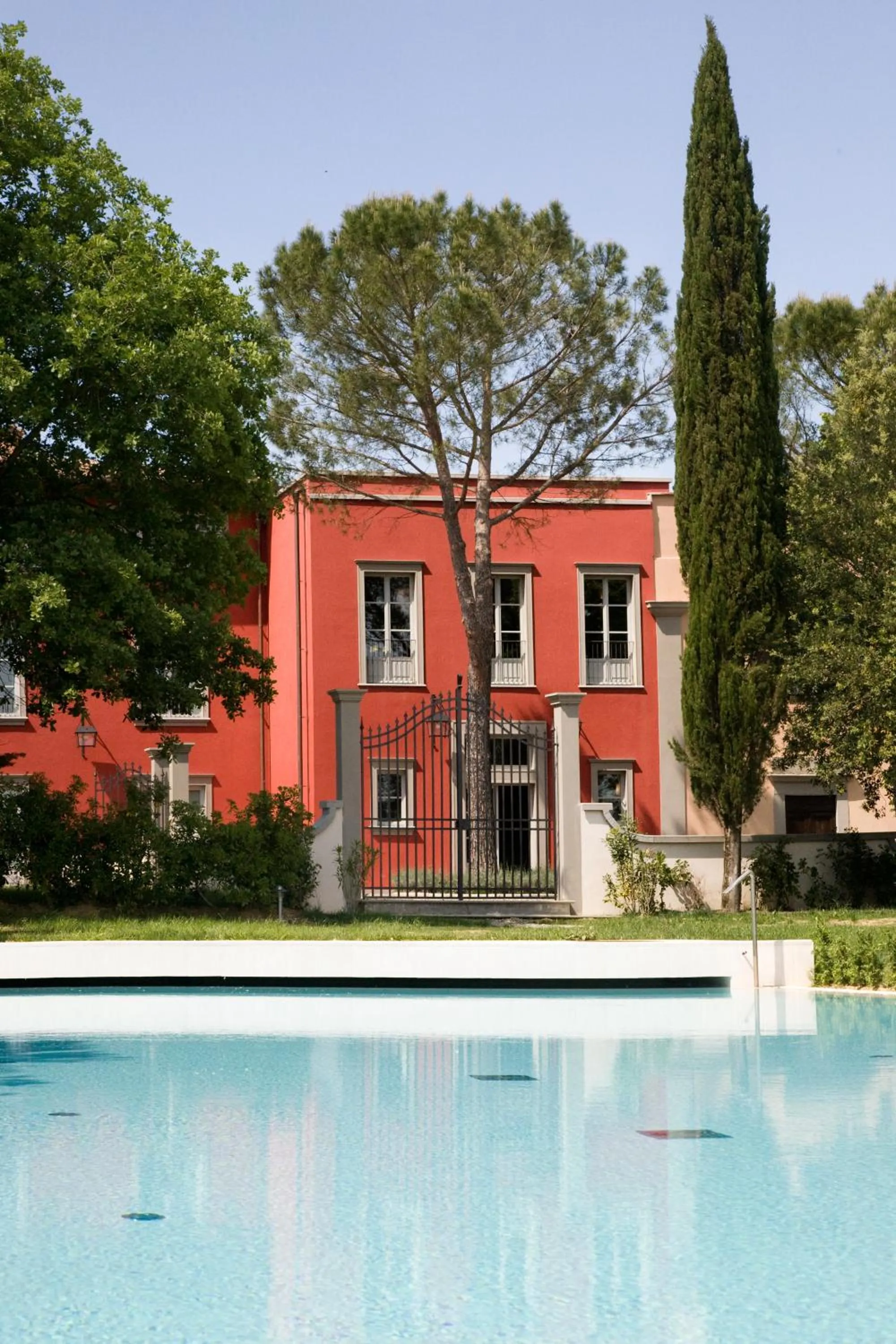 Pool view in Relais Villa Il Palagio