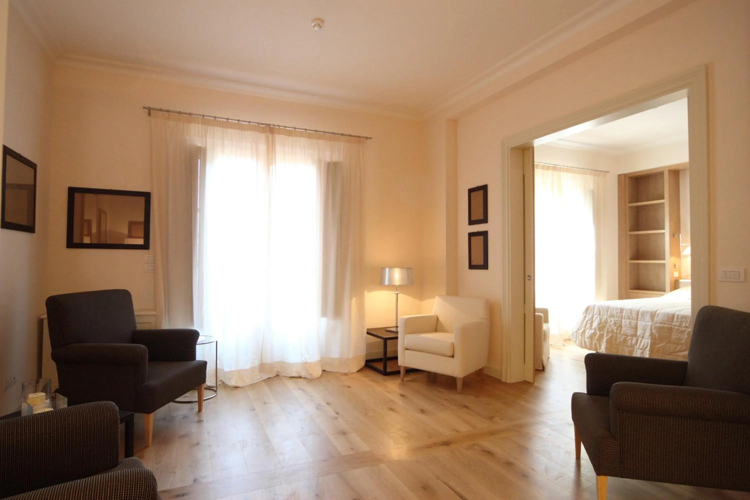 Living room, Bed in Relais Villa Il Palagio