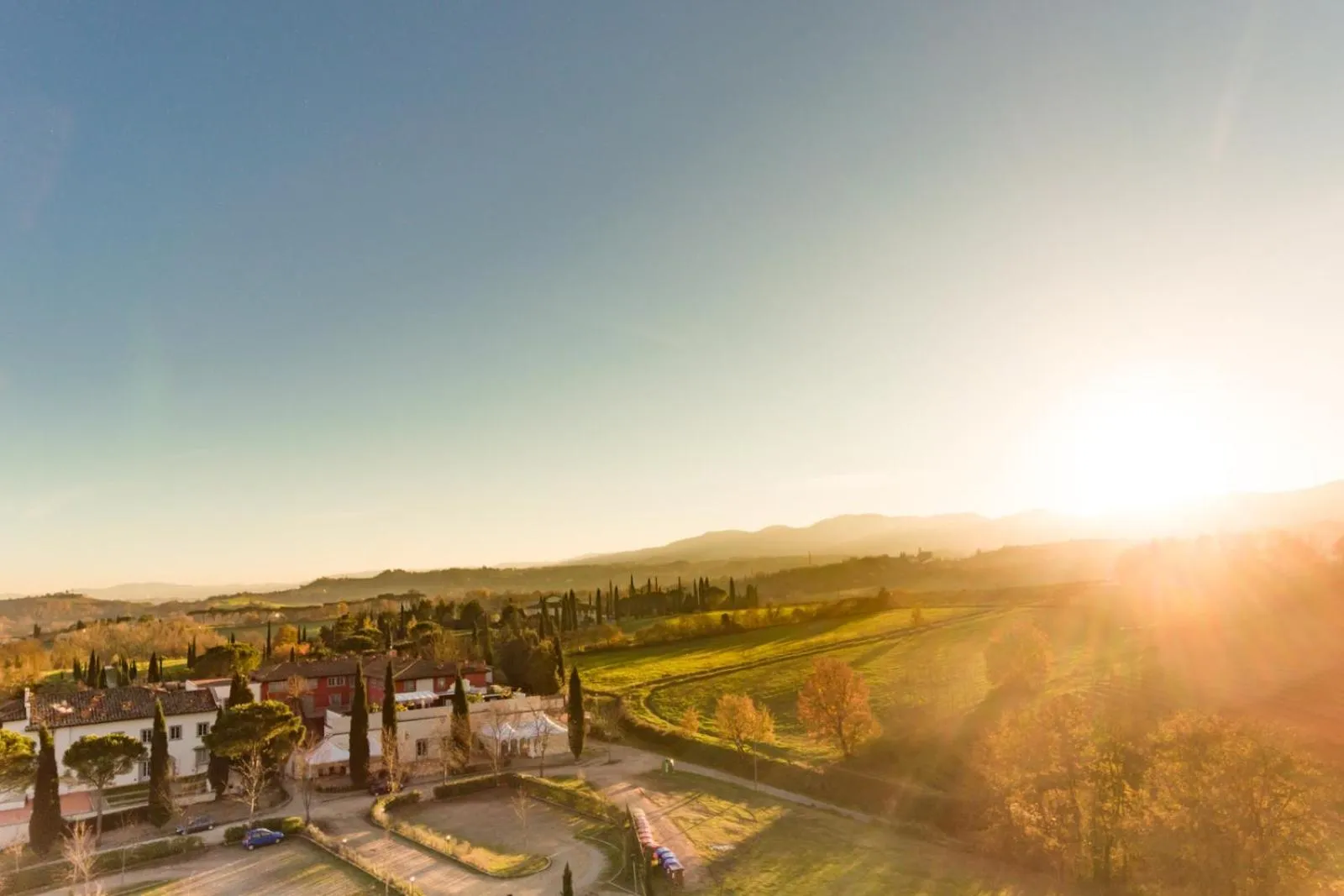 Garden view in Relais Villa Il Palagio