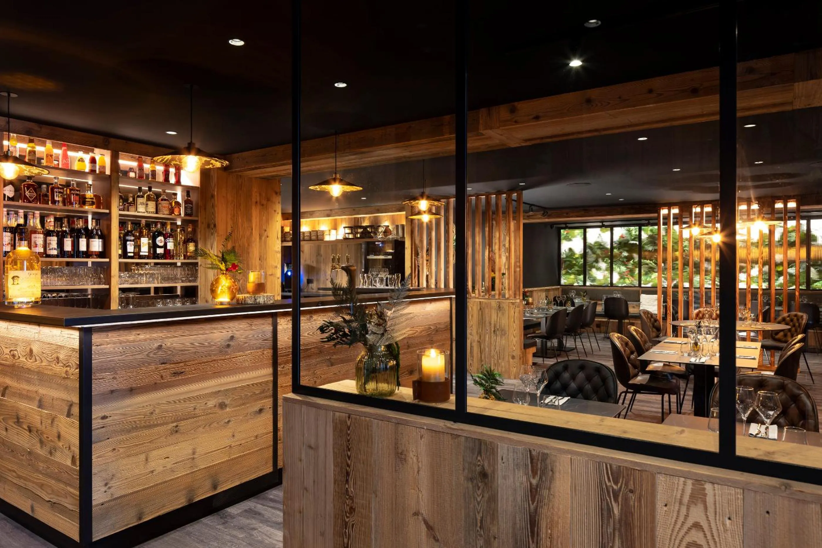 Restaurant/places to eat in Hôtel et Spa Le Vermont