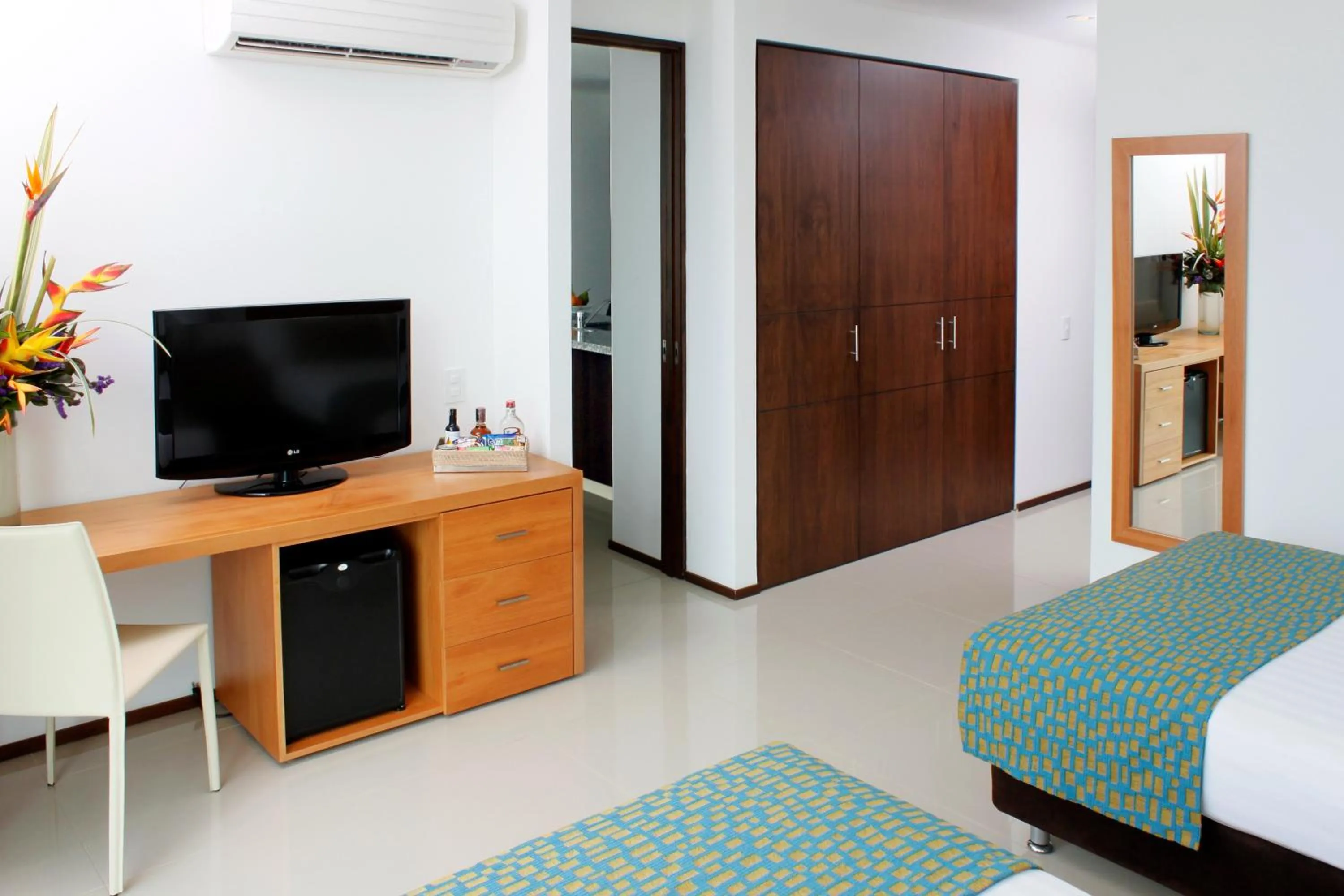 Bed in Estelar Apartamentos Barranquilla