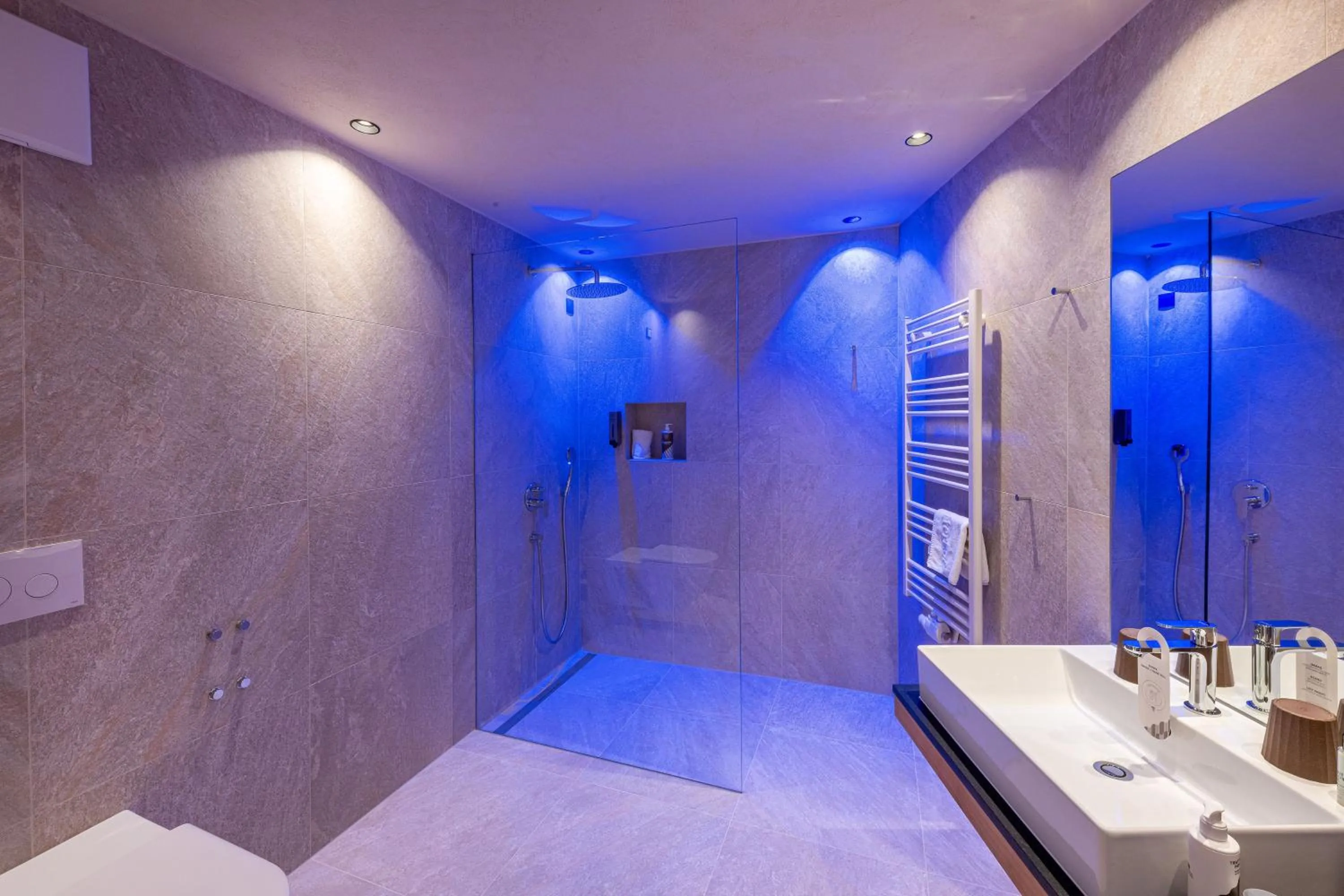 Bathroom in Tratterhof Mountain Sky Hotel