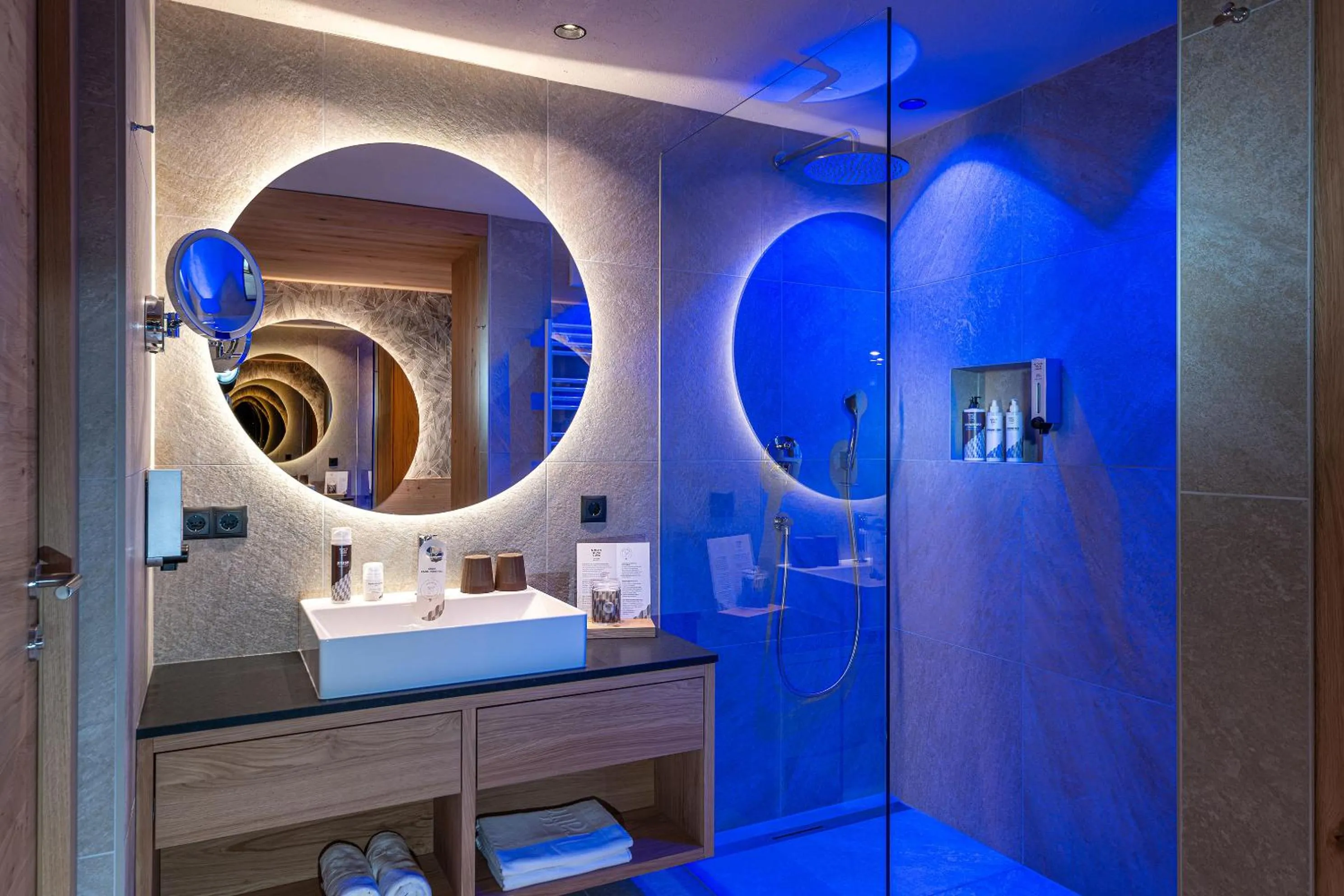 Bathroom in Tratterhof Mountain Sky Hotel