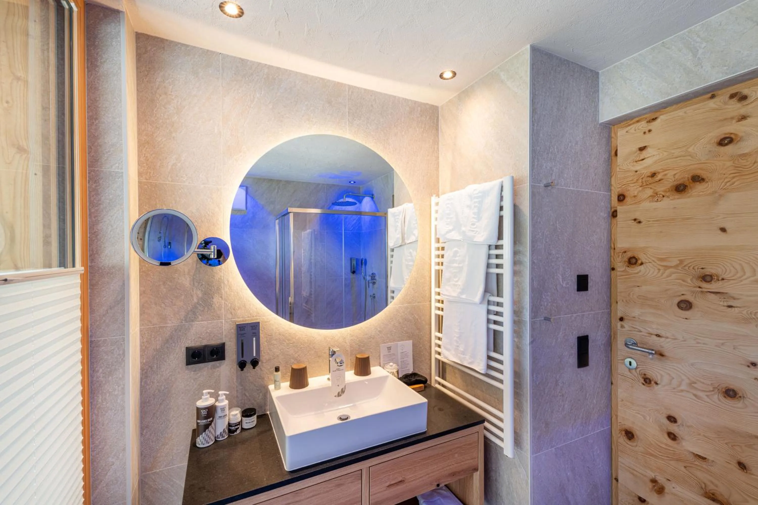 Bathroom in Tratterhof Mountain Sky Hotel