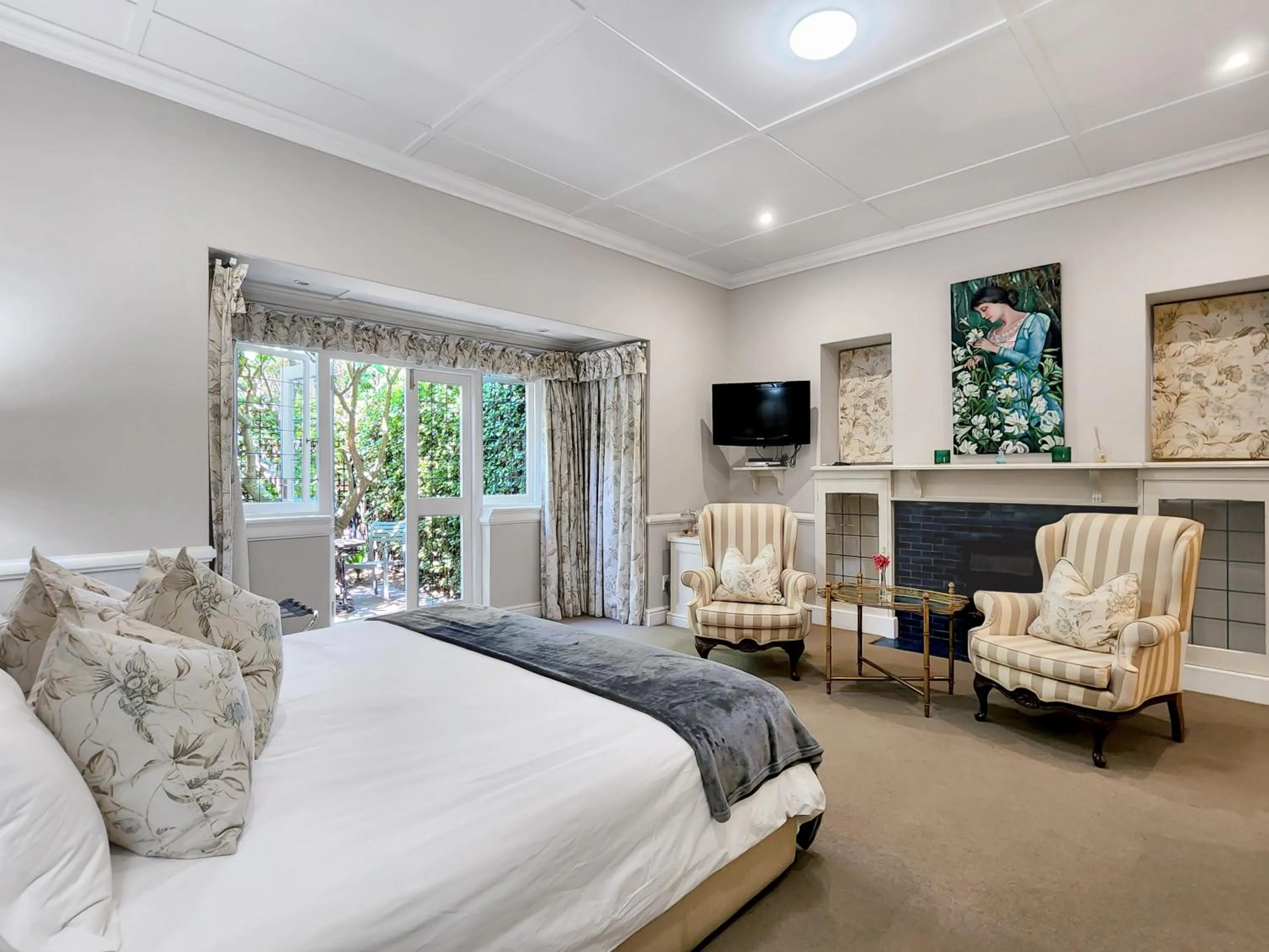 Bedroom, Bed in Roodenburg House