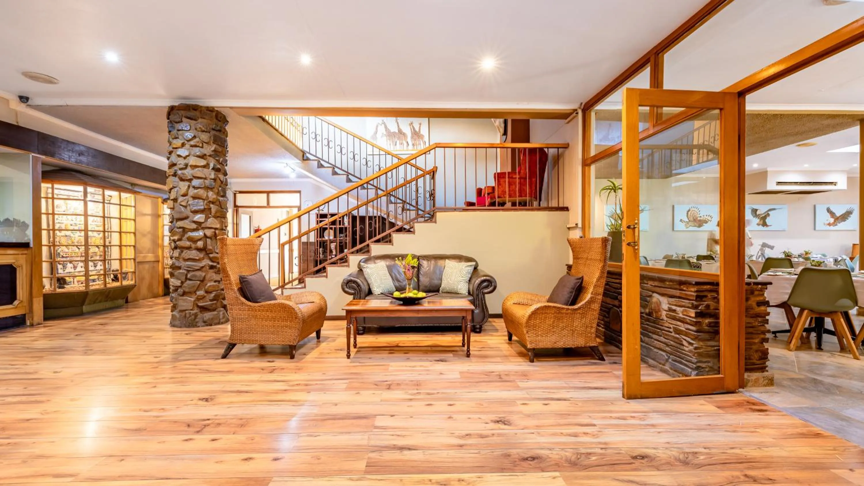 Lobby or reception in Hotel Numbi & Garden Suites