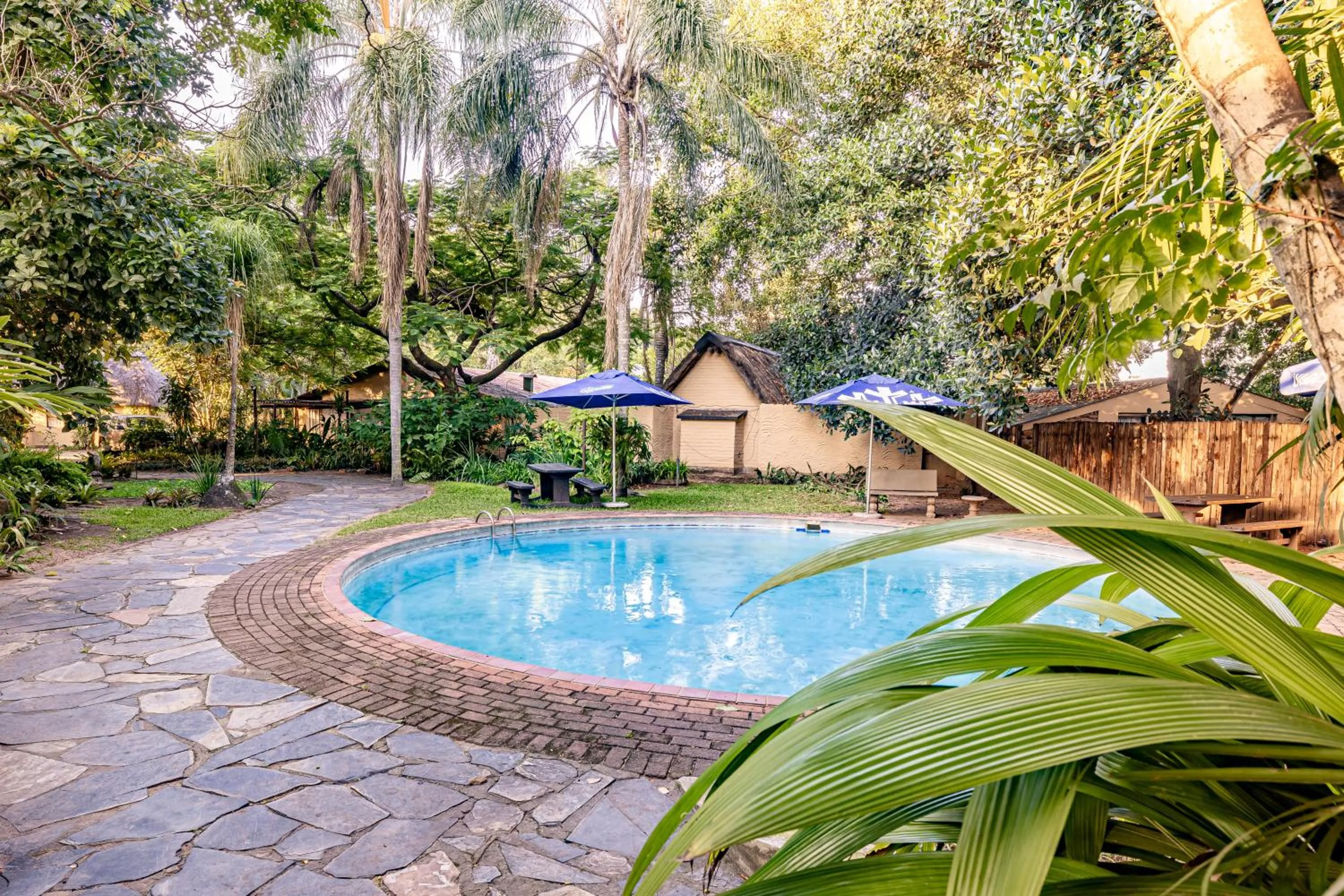 Swimming pool in Hotel Numbi & Garden Suites