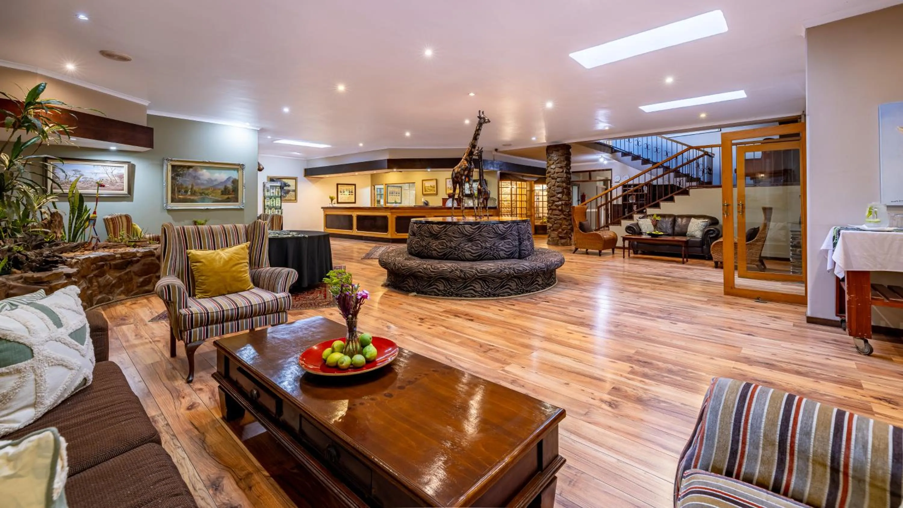 Lobby or reception in Hotel Numbi & Garden Suites