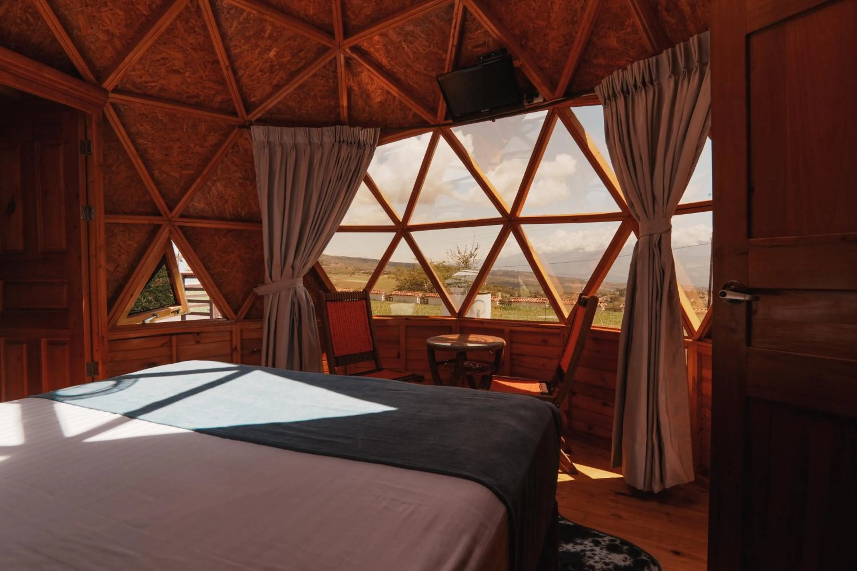 Bed in Hotel Finca Buenos Aires Barichara