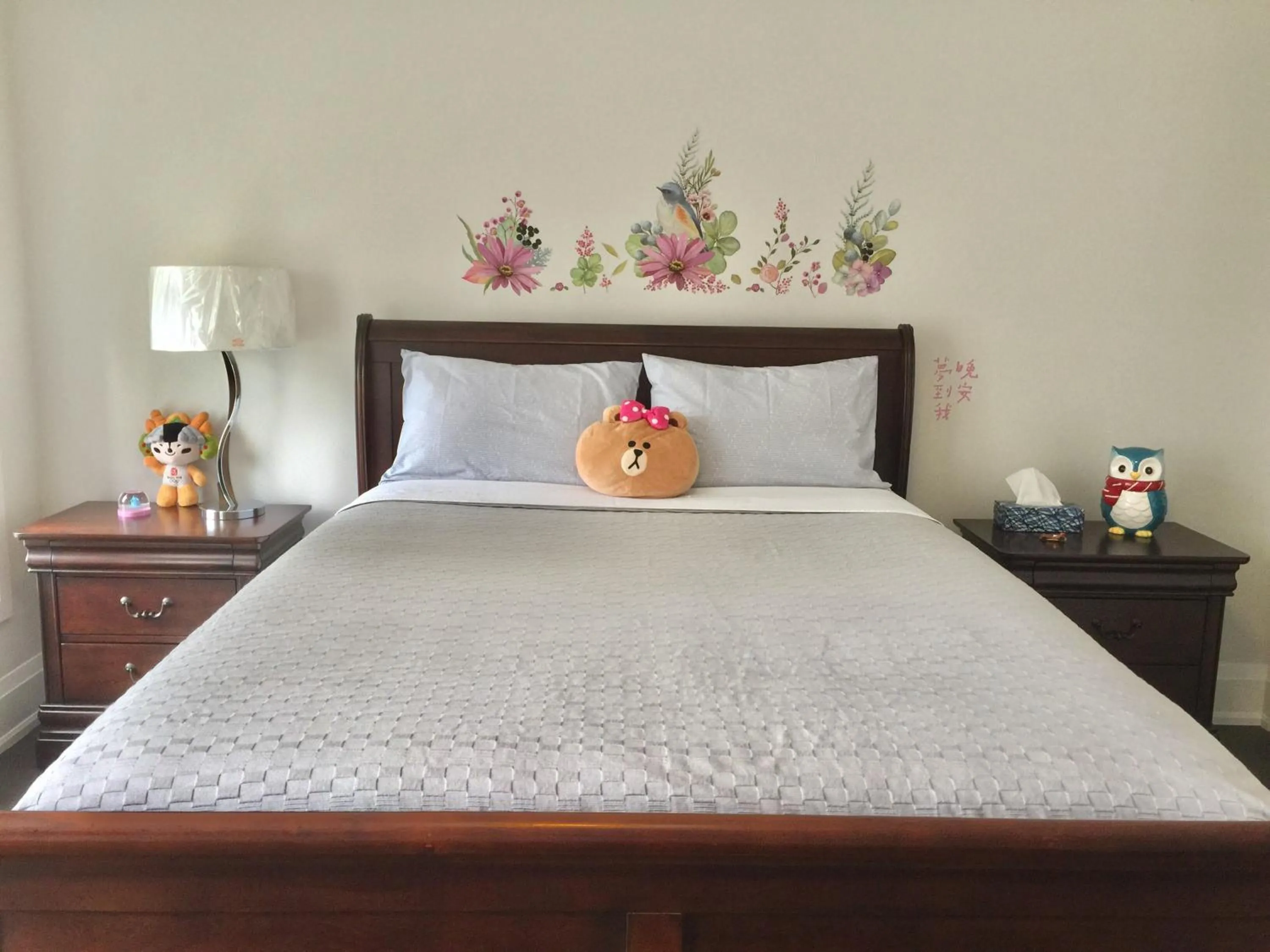 Bed in Comfortable private space