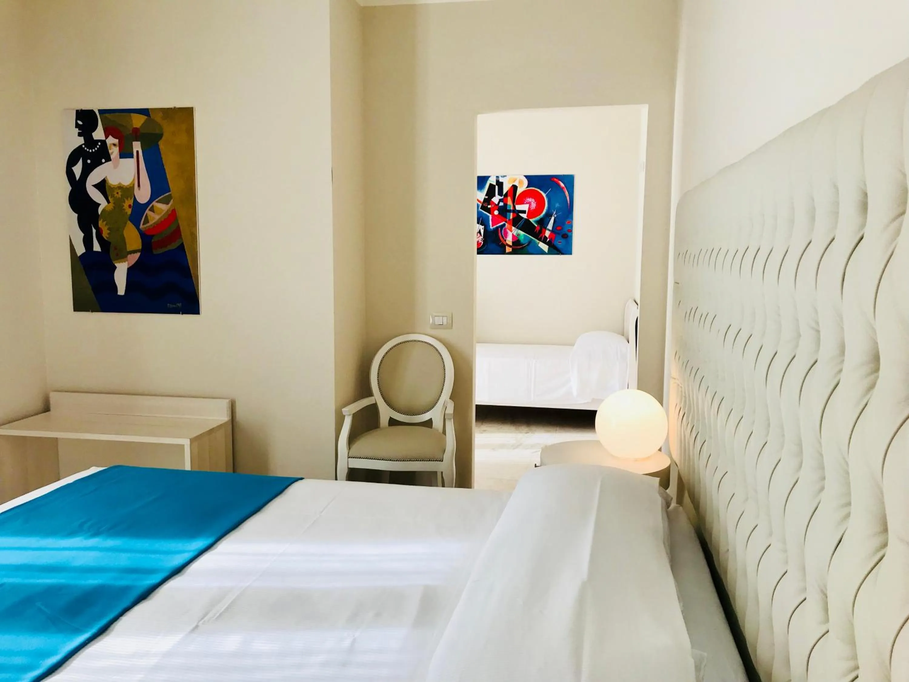 Bedroom, Bed in Hotel Terme Marine Leopoldo II TERME & SPA