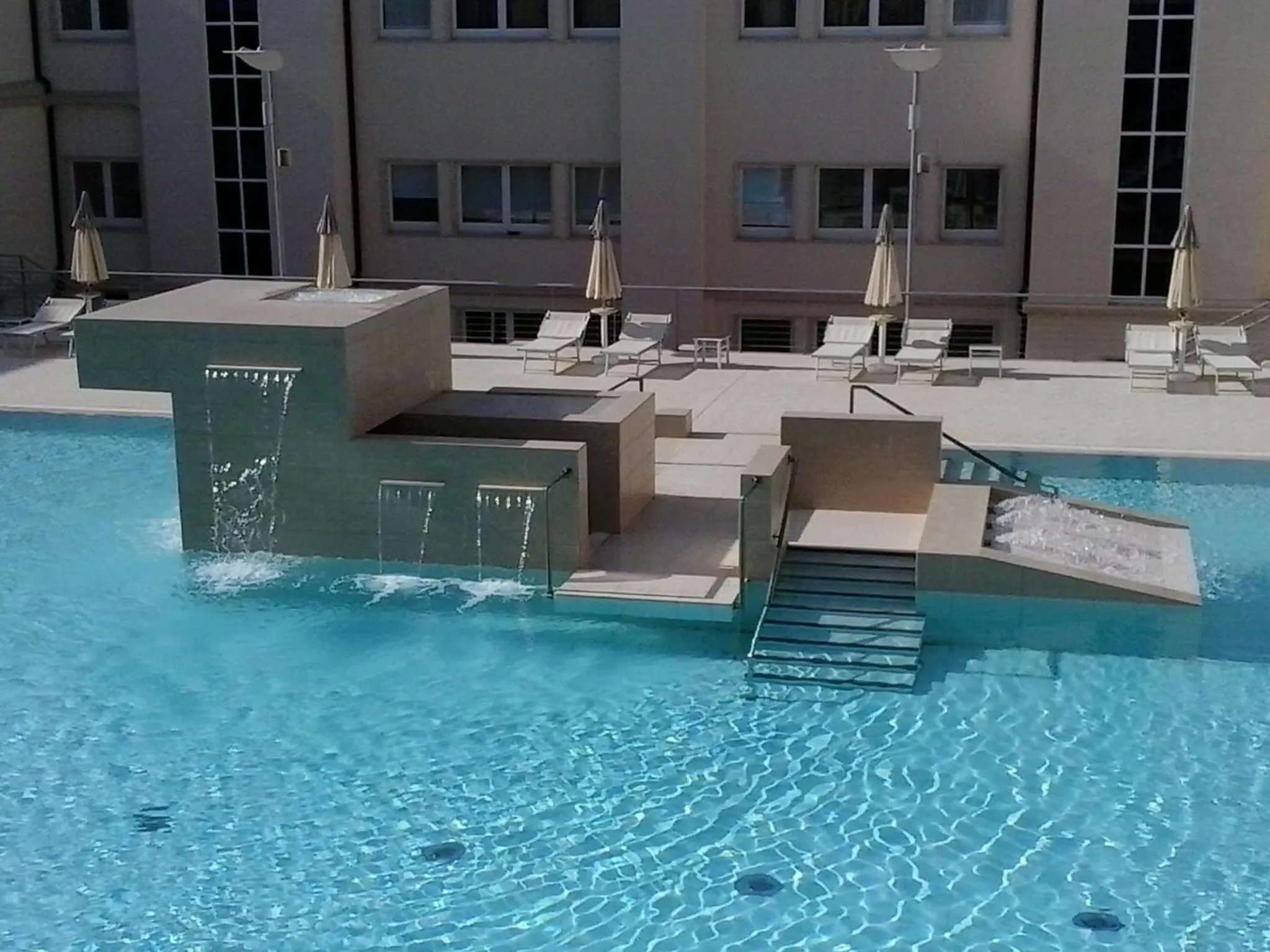 Swimming pool in Hotel Terme Marine Leopoldo II TERME & SPA