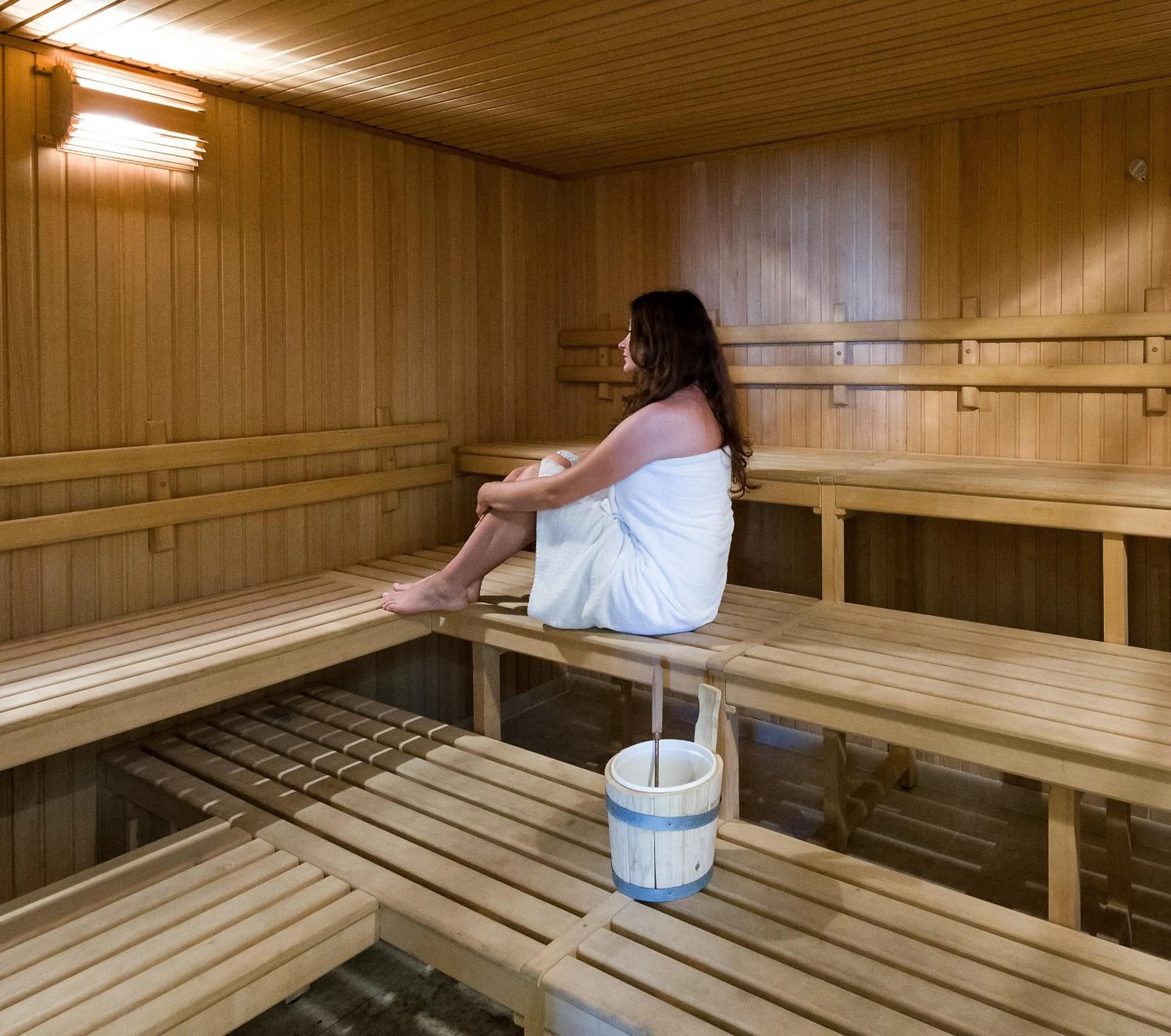 Sauna in Hotel Terme Marine Leopoldo II TERME & SPA