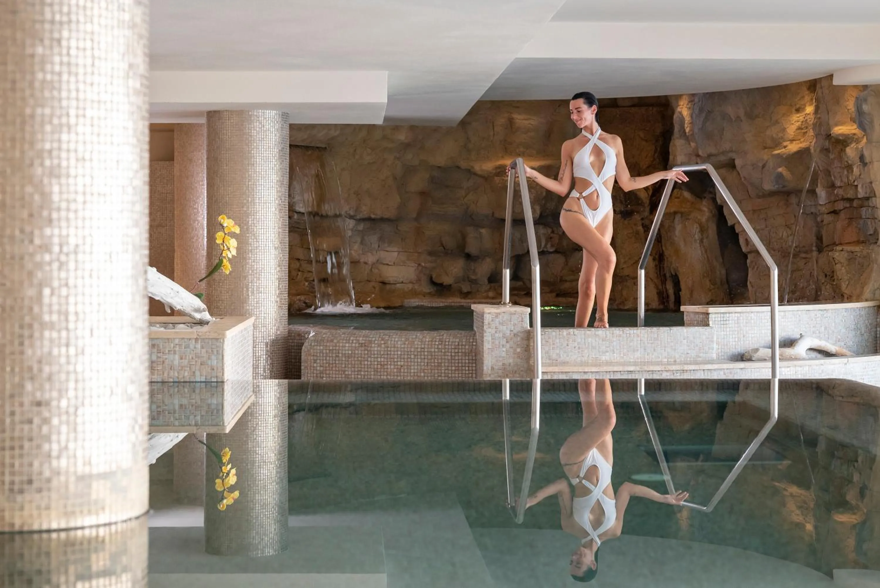 Hot Tub in Hotel Terme Marine Leopoldo II TERME & SPA