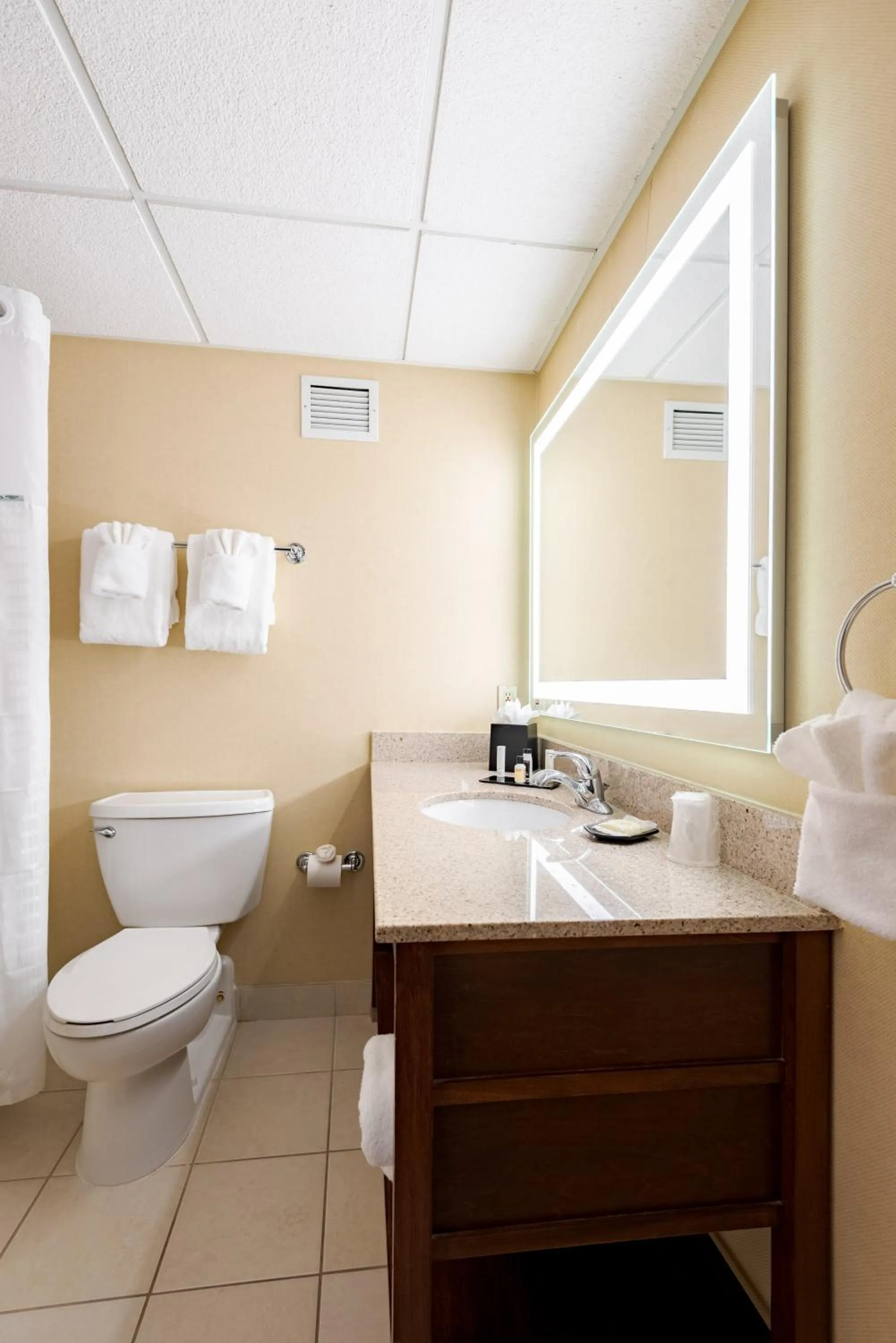 Bathroom in Wyndham Omaha Hotel - West Dodge