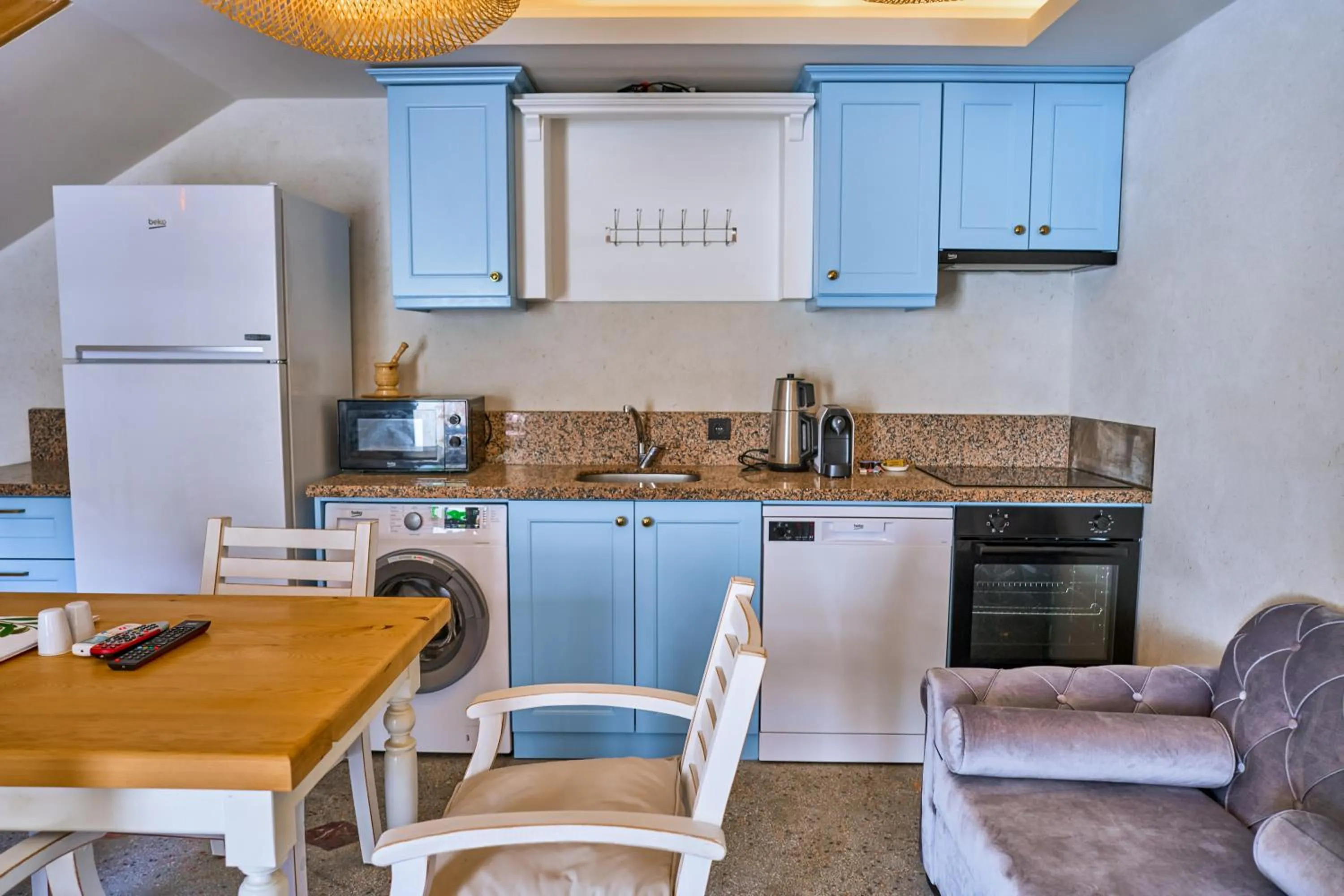 Living room in Salonika Suites