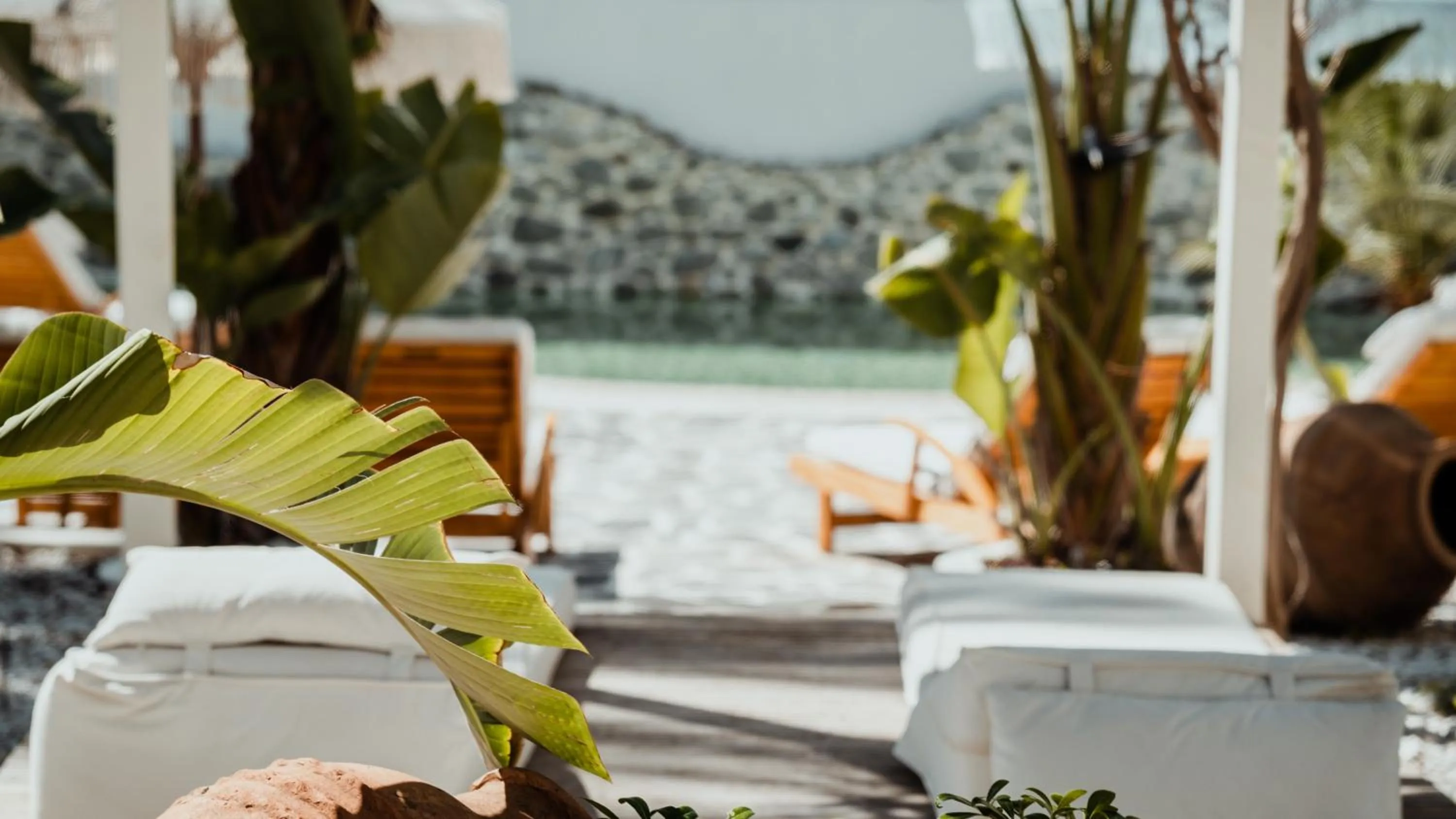 Swimming pool in Salonika Suites