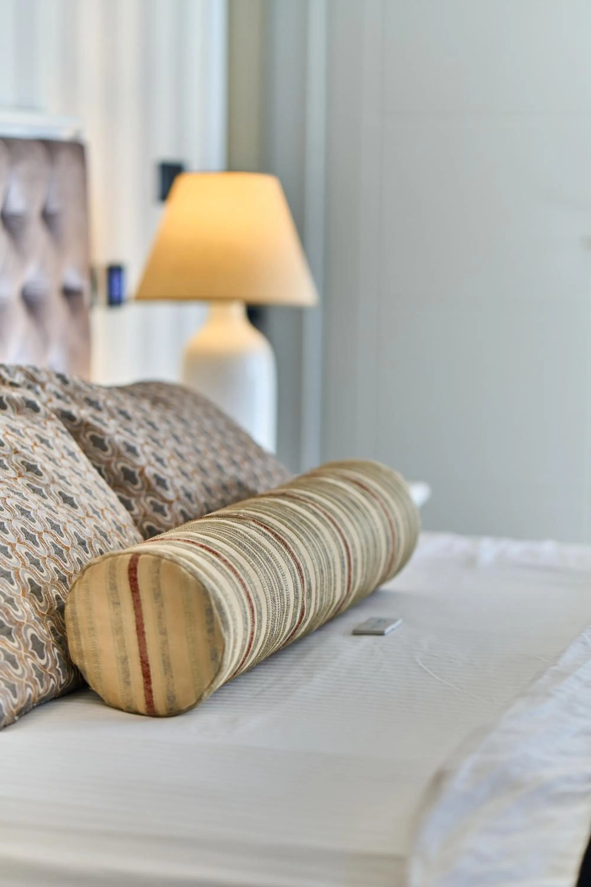 Bed in Salonika Suites