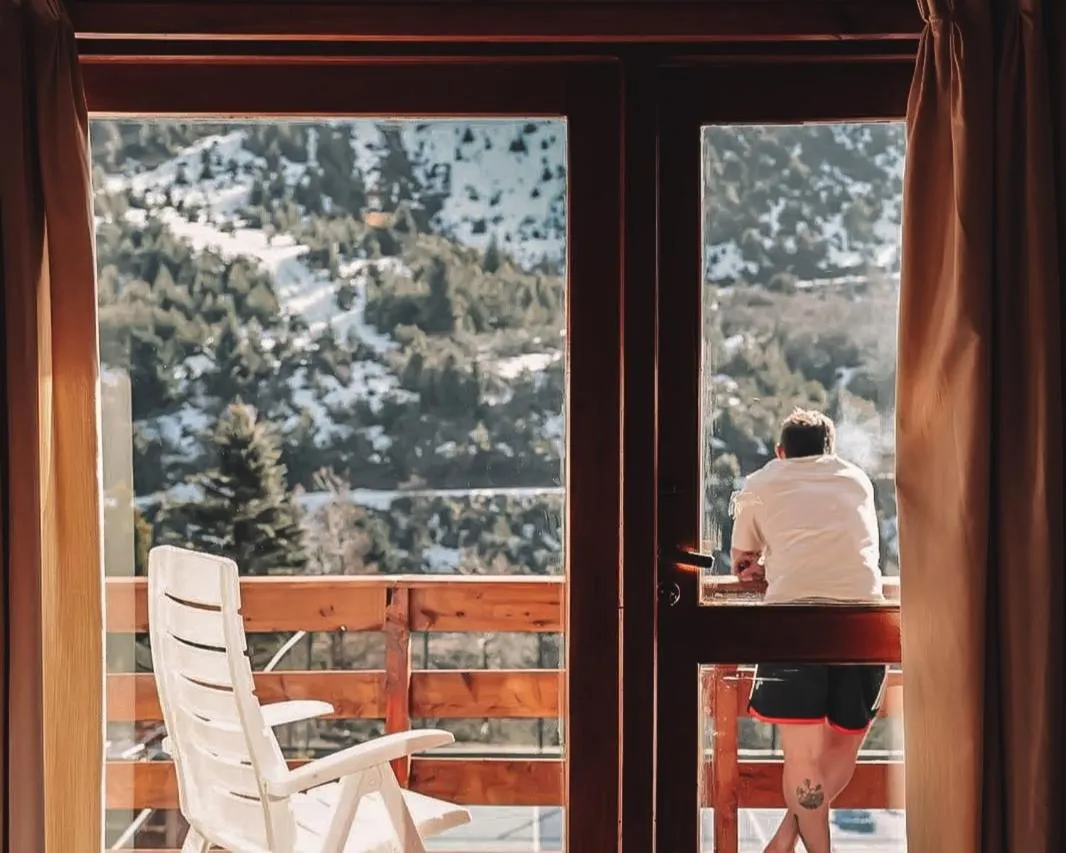 Balcony/Terrace in Hotel Catedral Patagonia Ski & Wellness