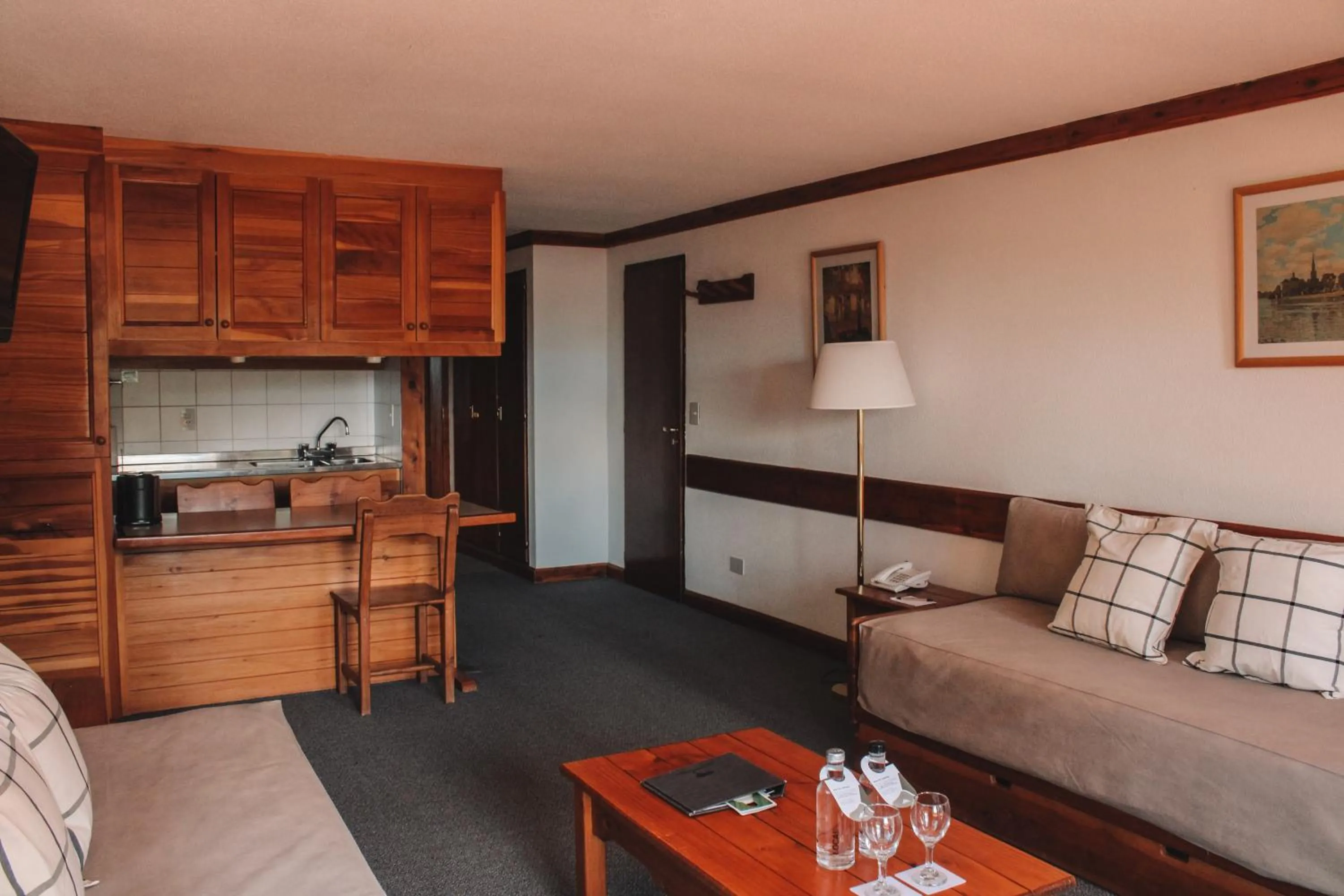 Decorative detail in Hotel Catedral Patagonia Ski & Wellness