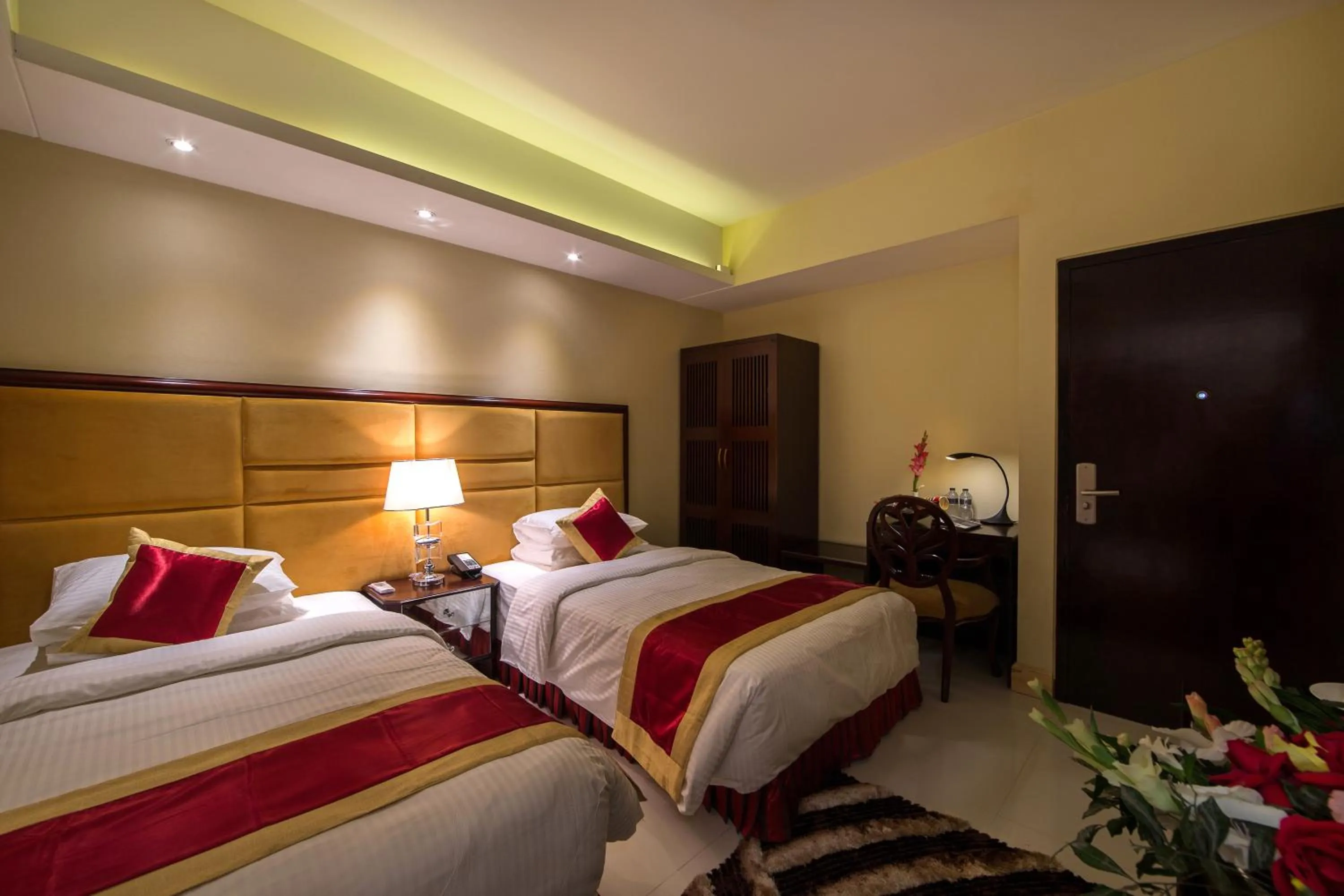Bed in Grand Palace Hotel & Resorts Rangpur