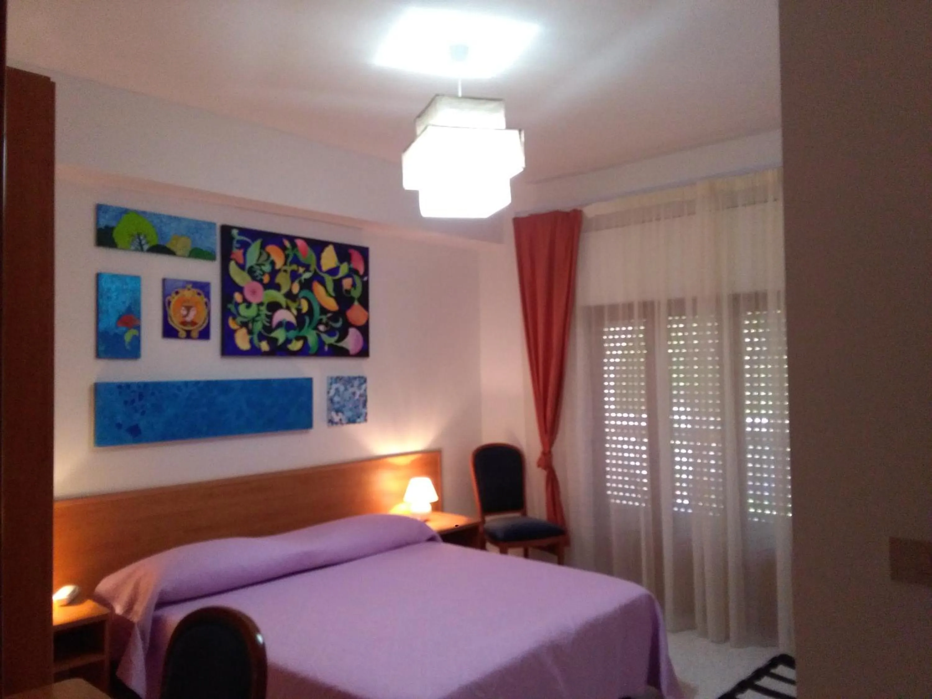 Bed in Al Saliceto Hotel