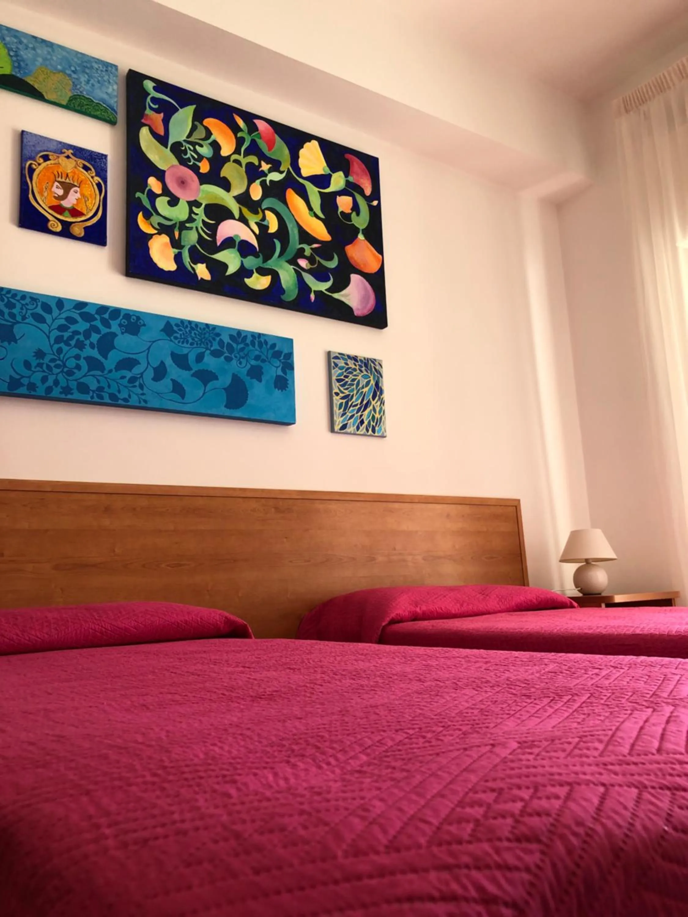 Bed in Al Saliceto Hotel