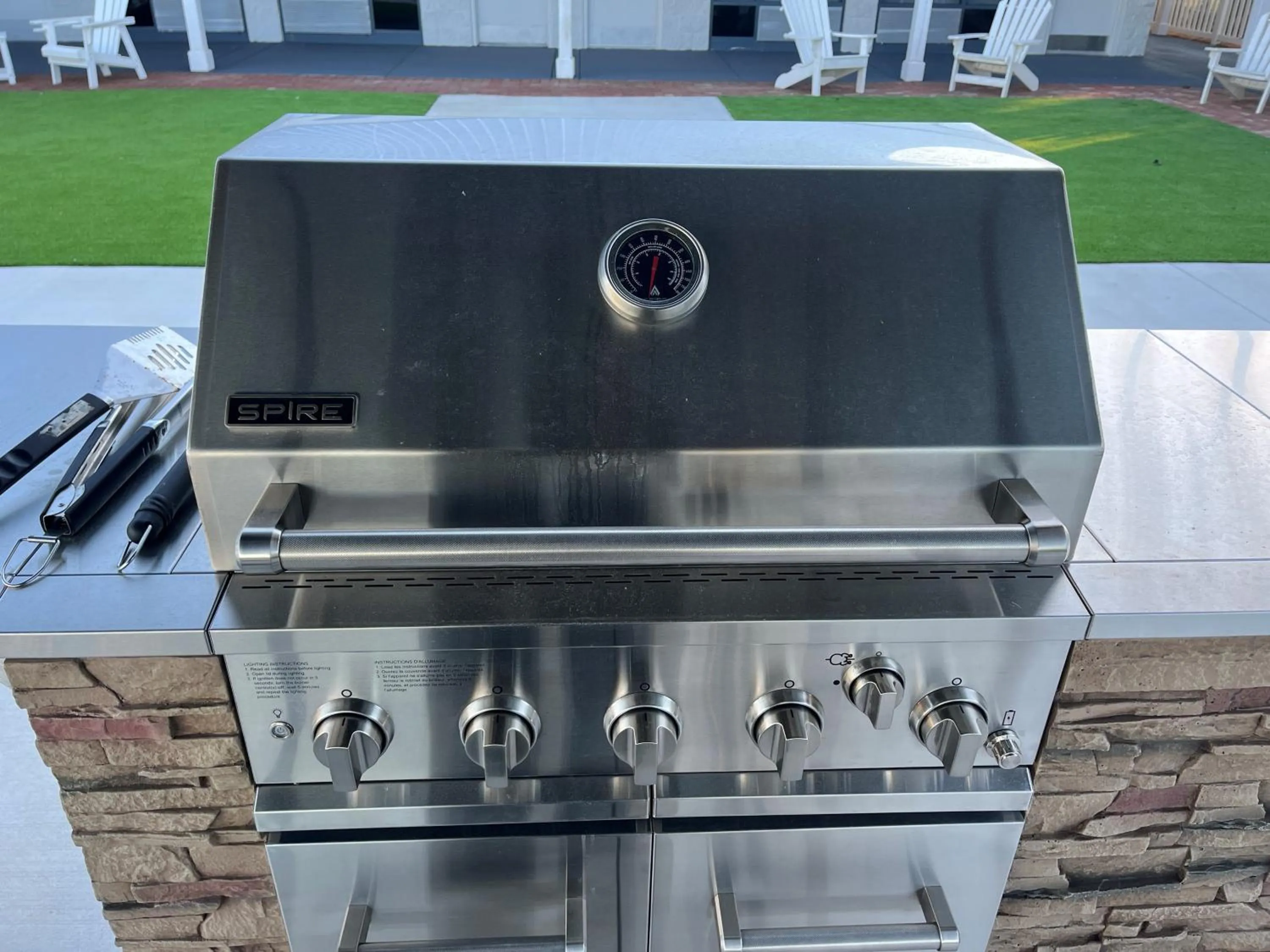 BBQ facilities in Orange County National Golf Center and Lodge