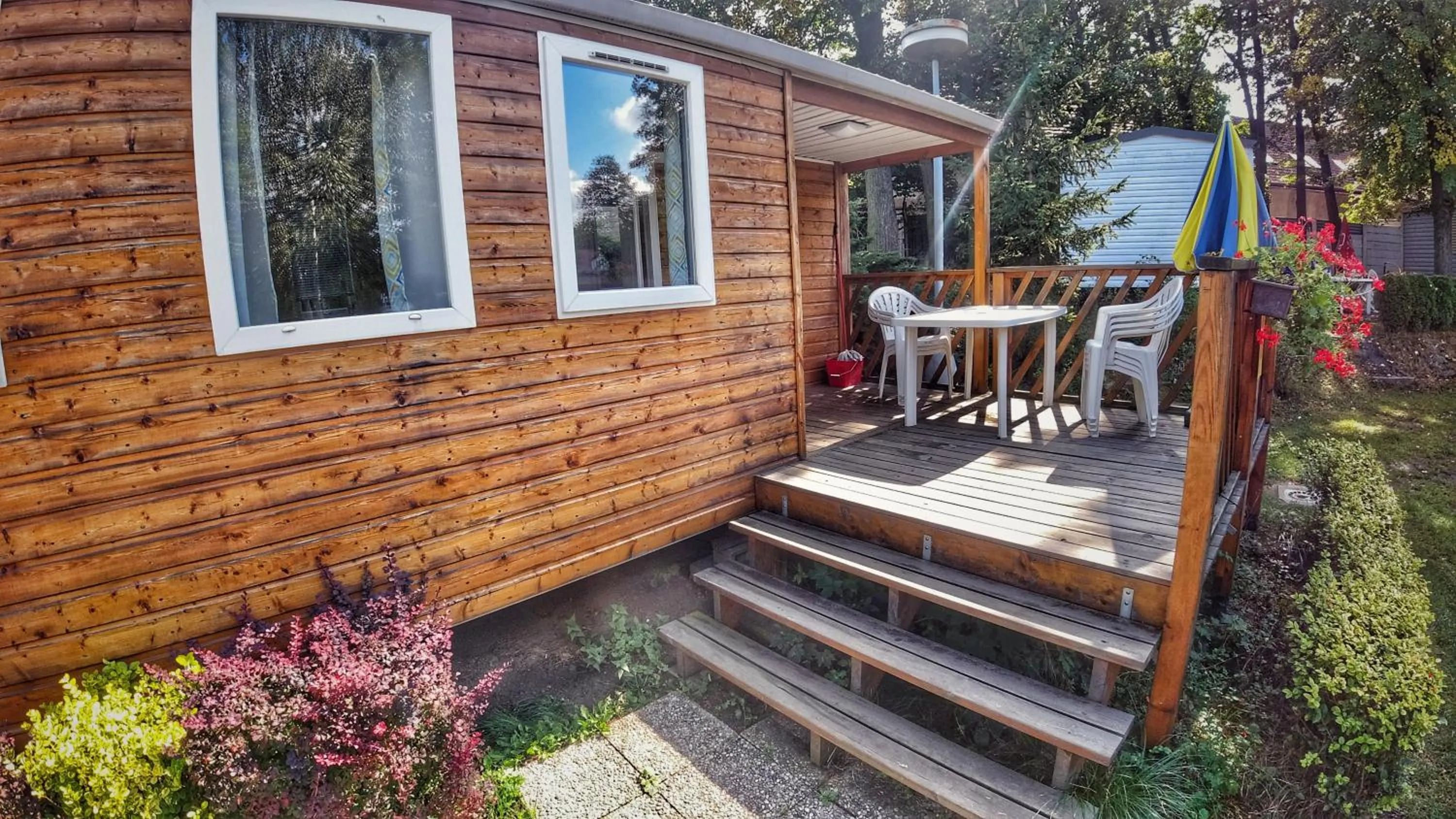 Patio in Camping Sokol Praha