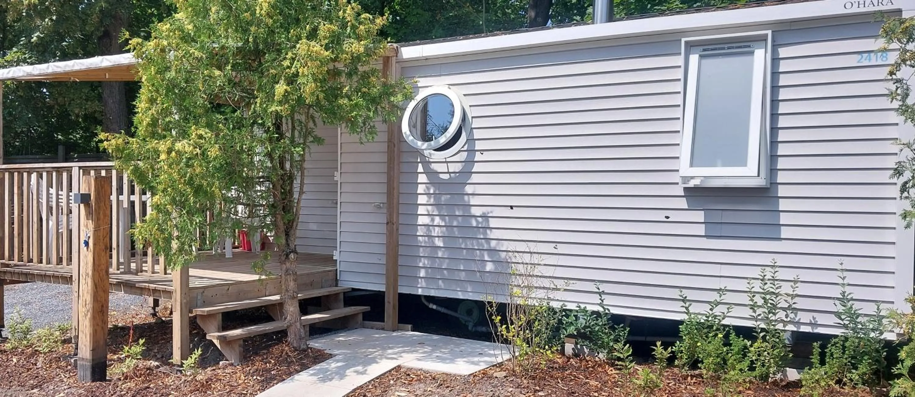 Property building in Camping Sokol Praha