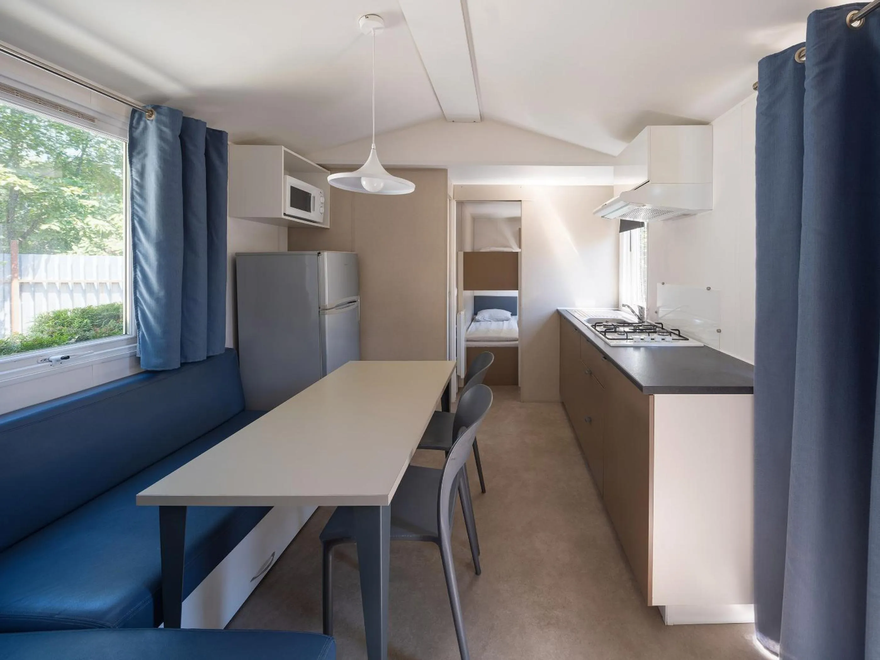 Kitchen or kitchenette in Camping Sokol Praha