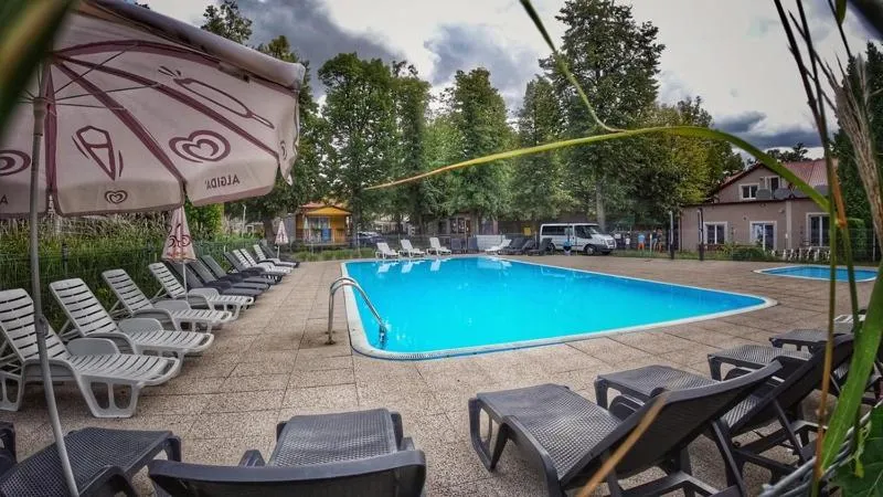 Swimming pool in Camping Sokol Praha