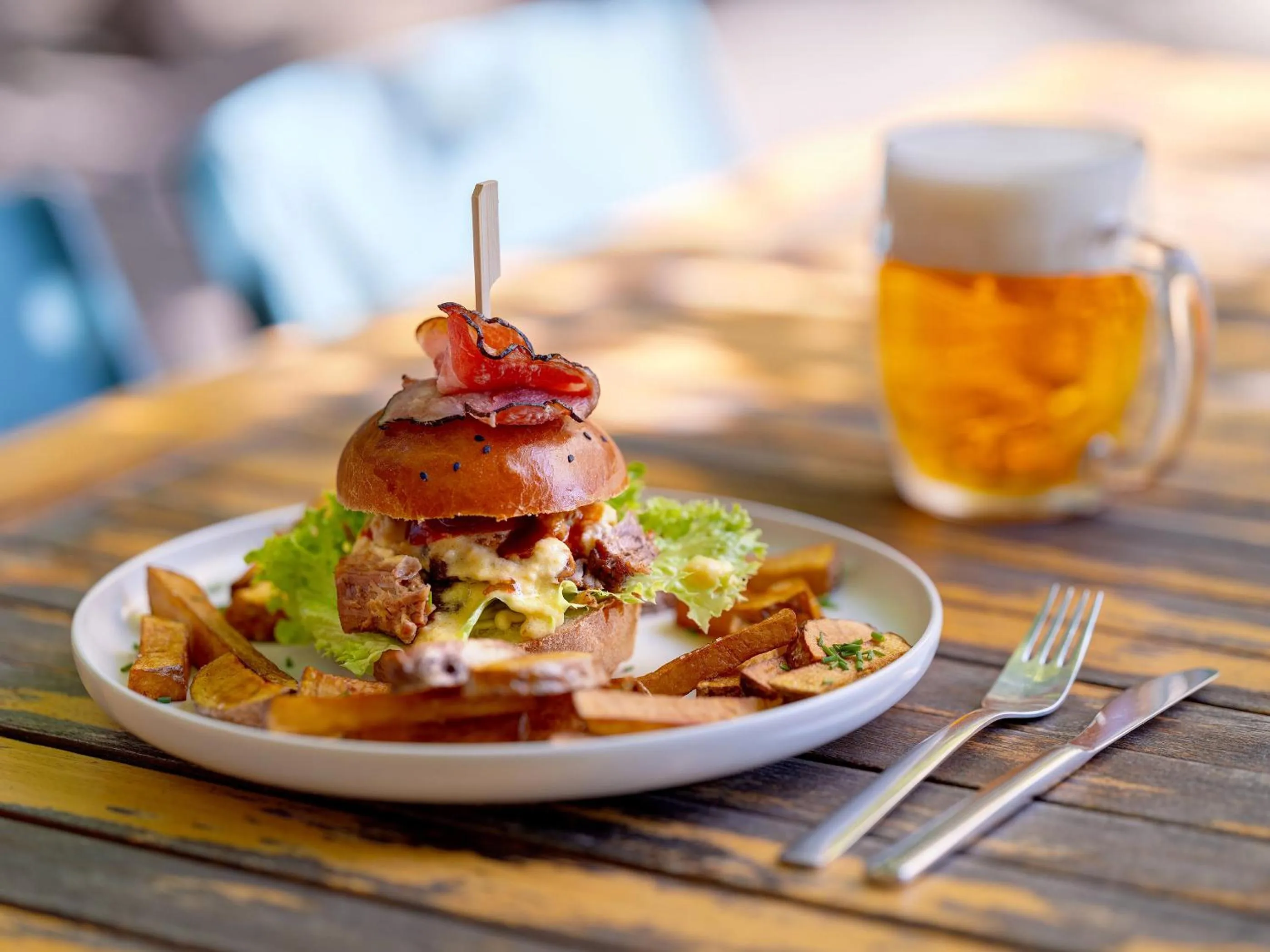 Food in Camping Sokol Praha