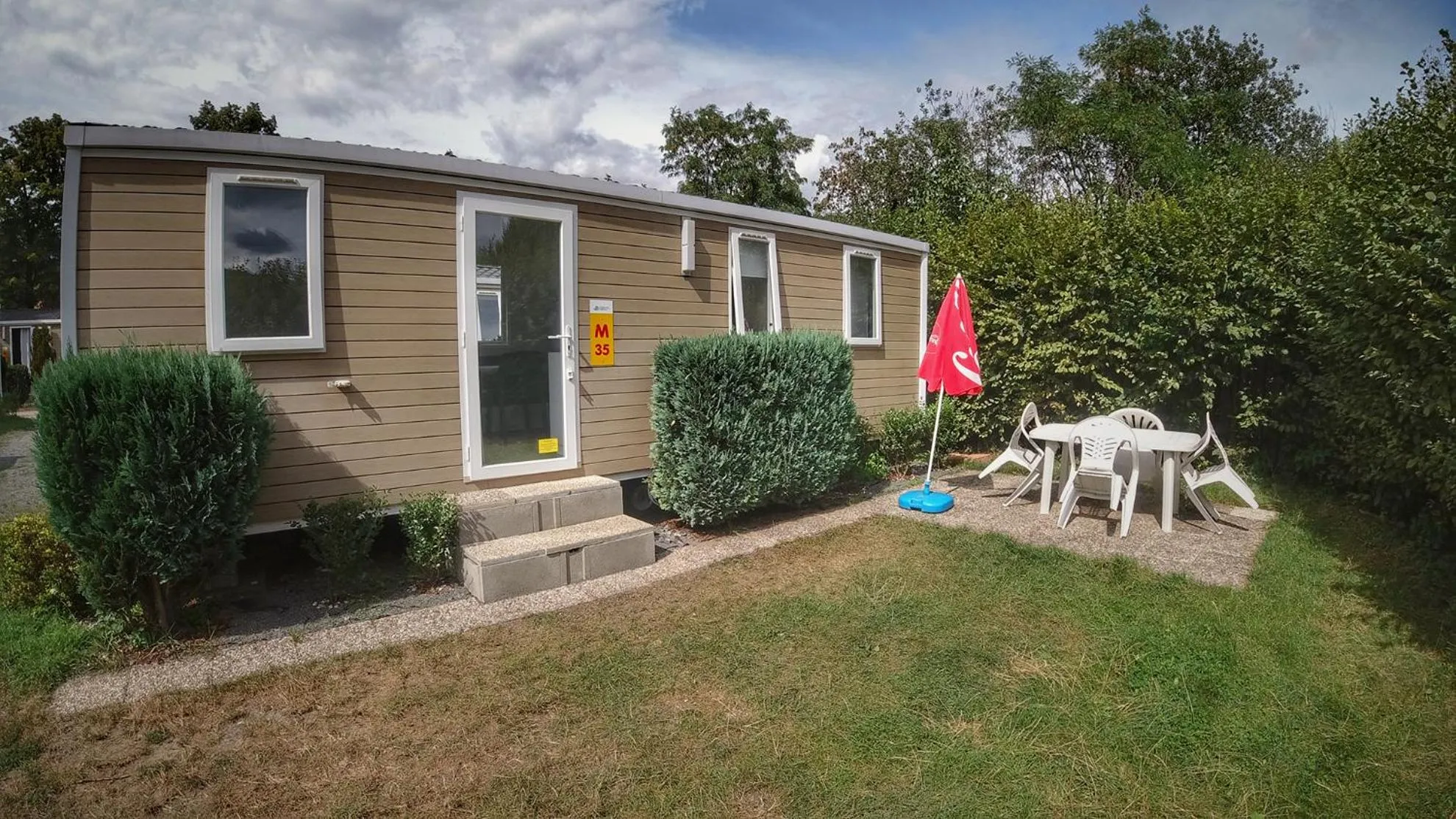 Patio in Camping Sokol Praha