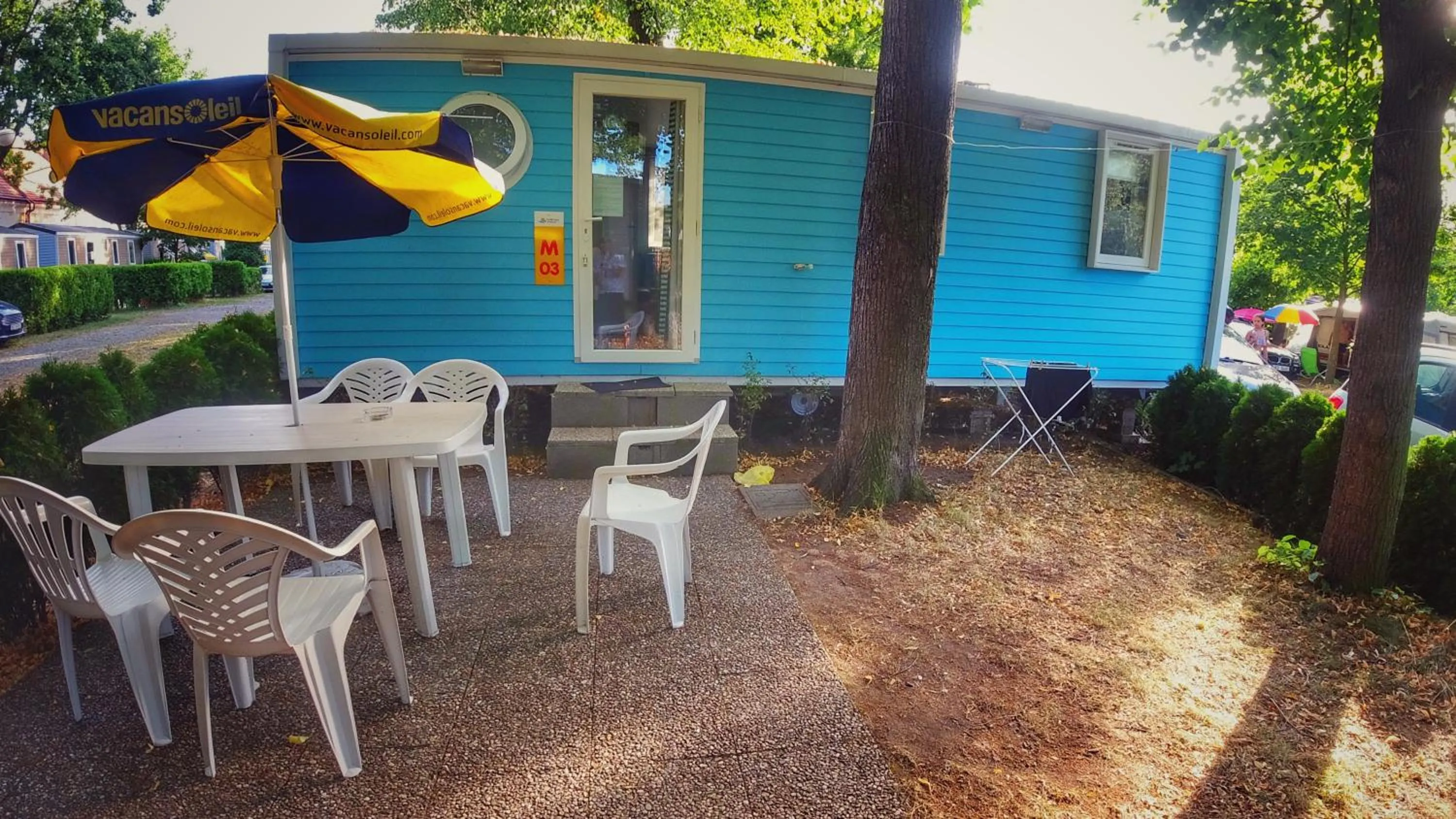 Patio in Camping Sokol Praha