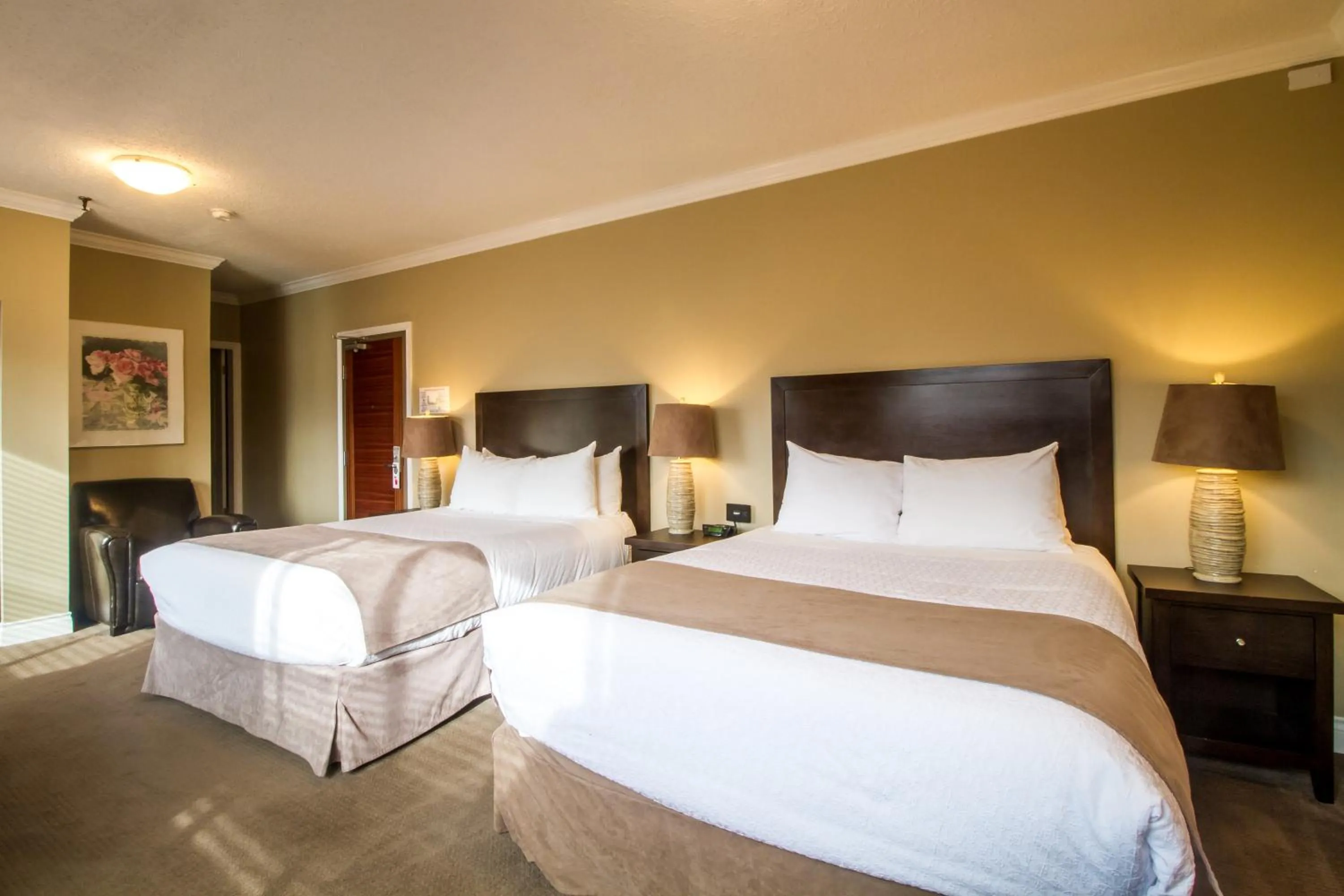 Bed in Regent Hotel Revelstoke