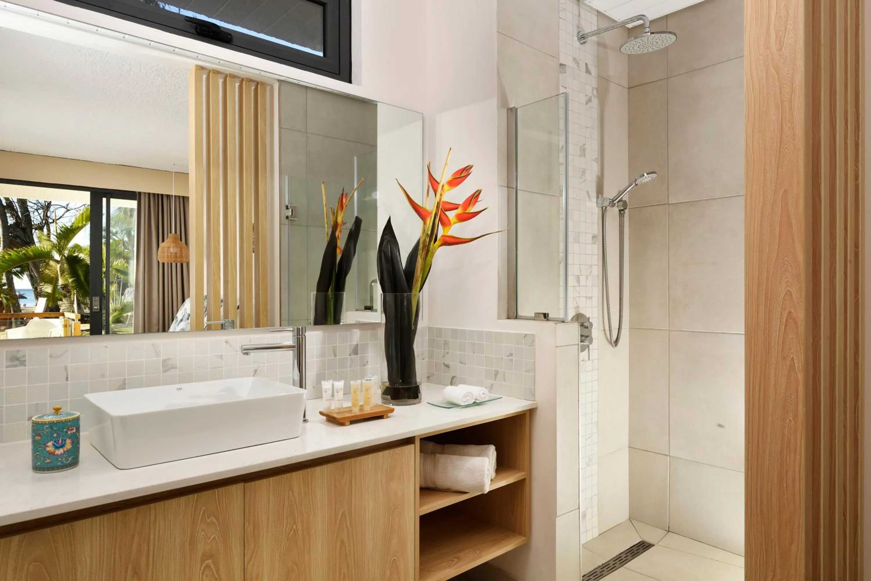 Bathroom in Coral Azur Beach Resort Mont Choisy