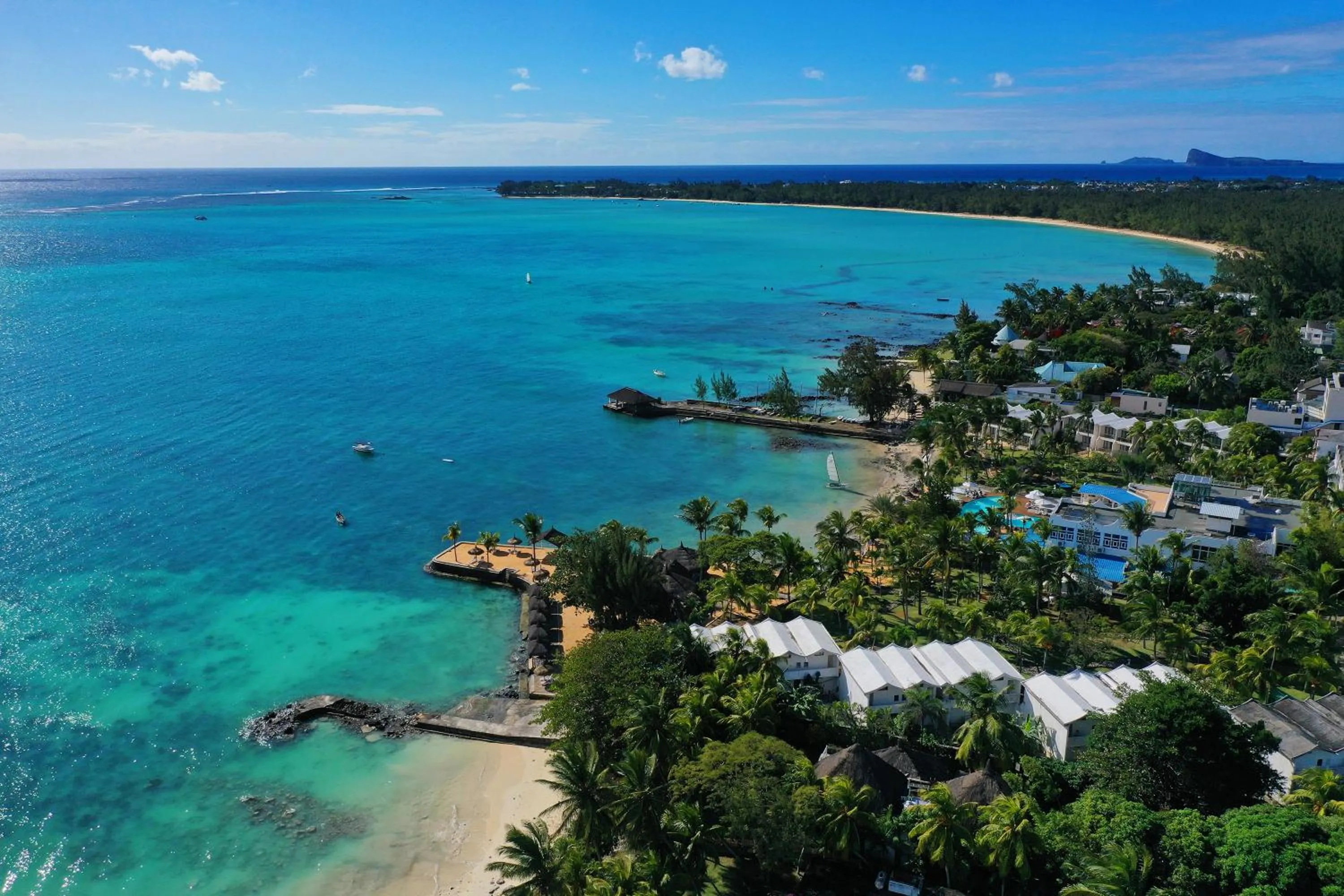 Natural landscape in Coral Azur Beach Resort Mont Choisy