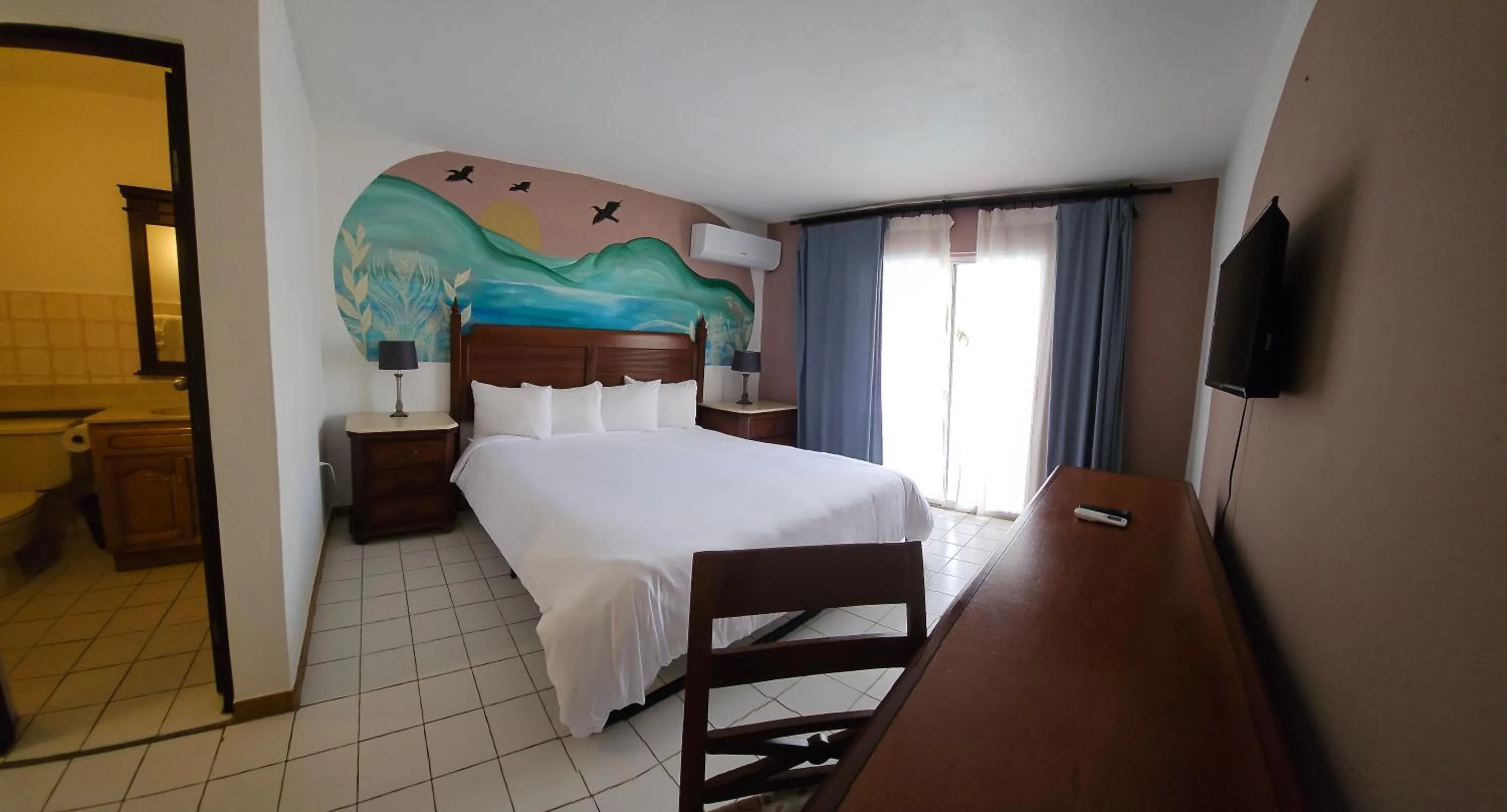 Bed in Selva Boutique Hotel - Luquillo Oceanfront Retreat - Adults Only