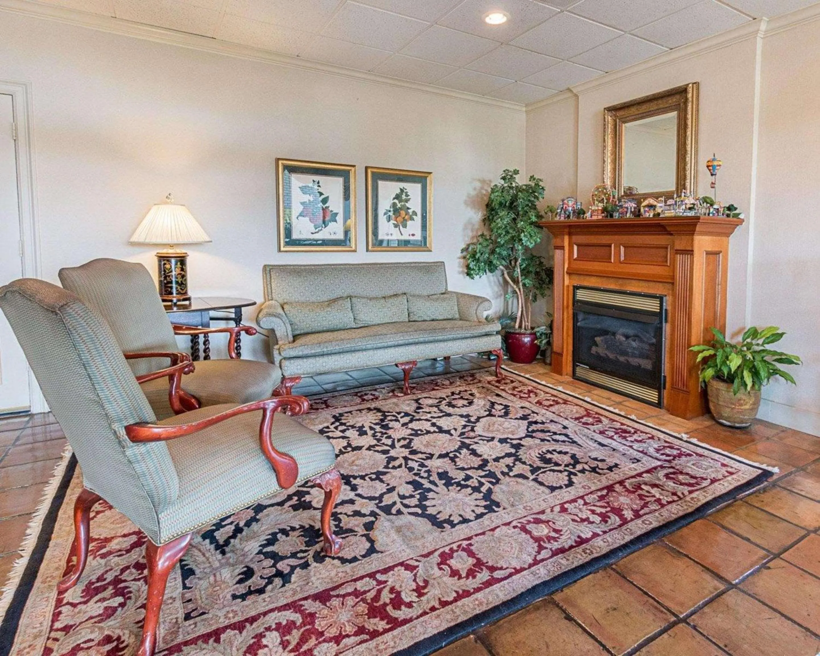 Lobby or reception in Quality Inn Ennis