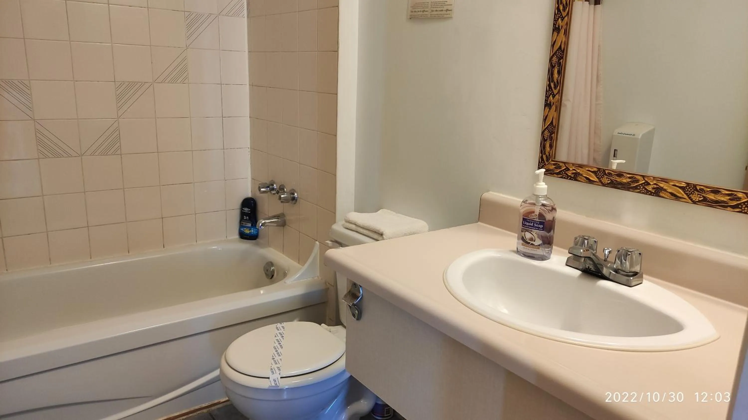 Bathroom in Motel Rayalco