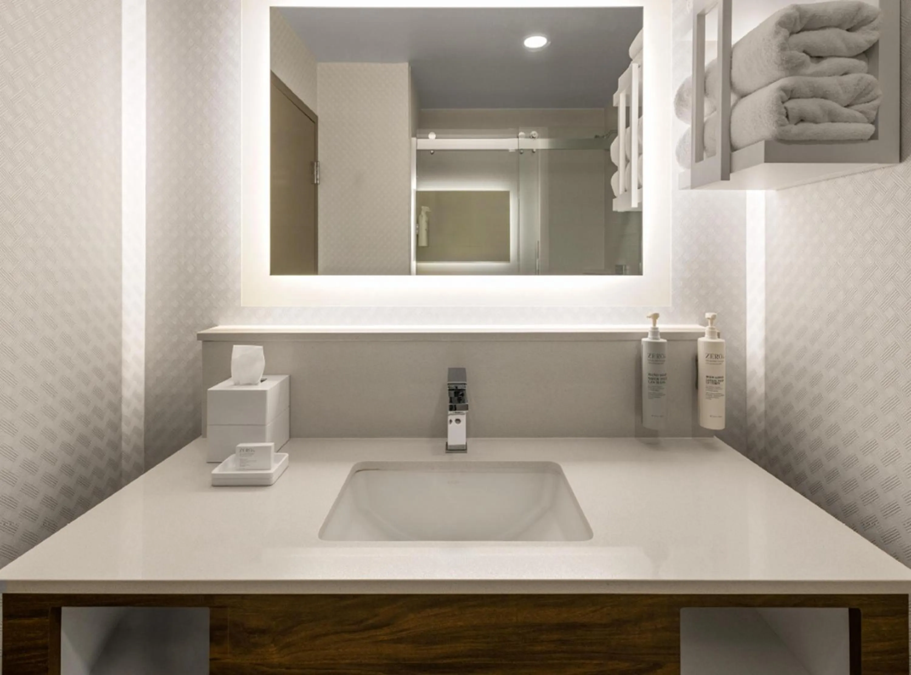 Bathroom in Hampton Inn & Suites Richmond Glenside