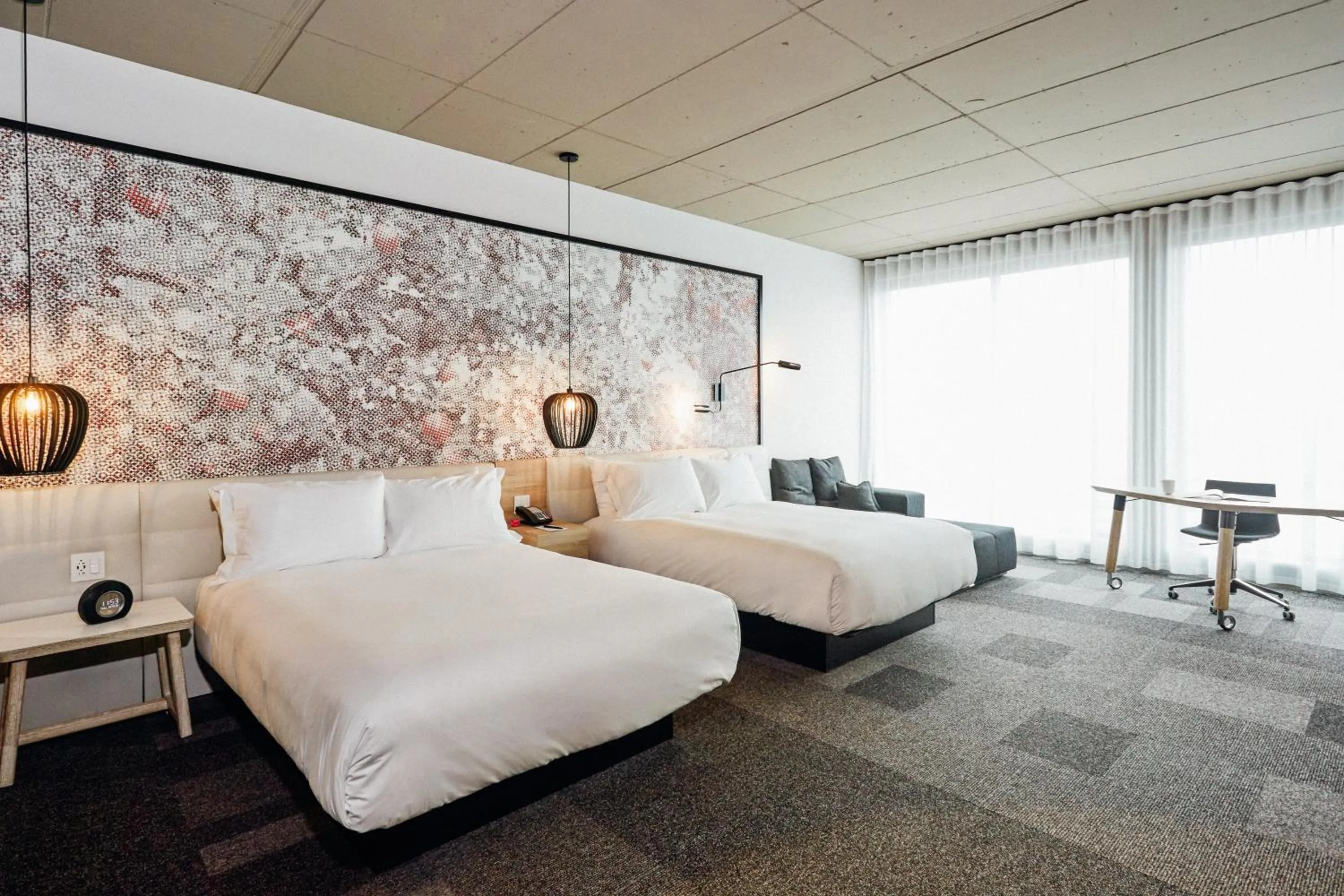 Bed in Hôtel Escad Quartier DIX30